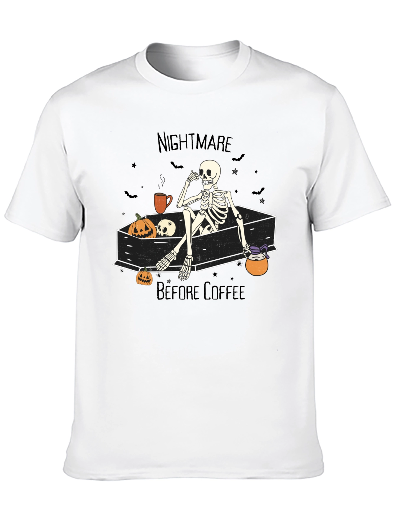 Nightmare Before Coffee Halloween T-Shirt