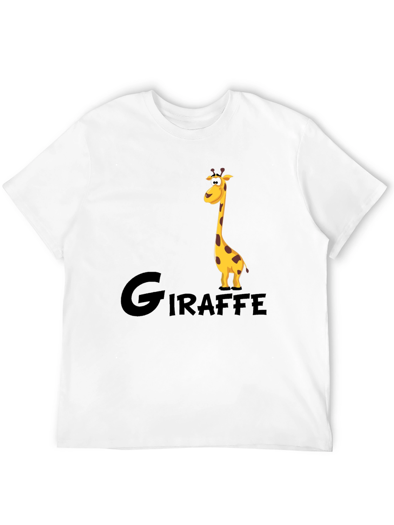 Giraffe Graphic Tee - Cool Animal Print T-Shirt