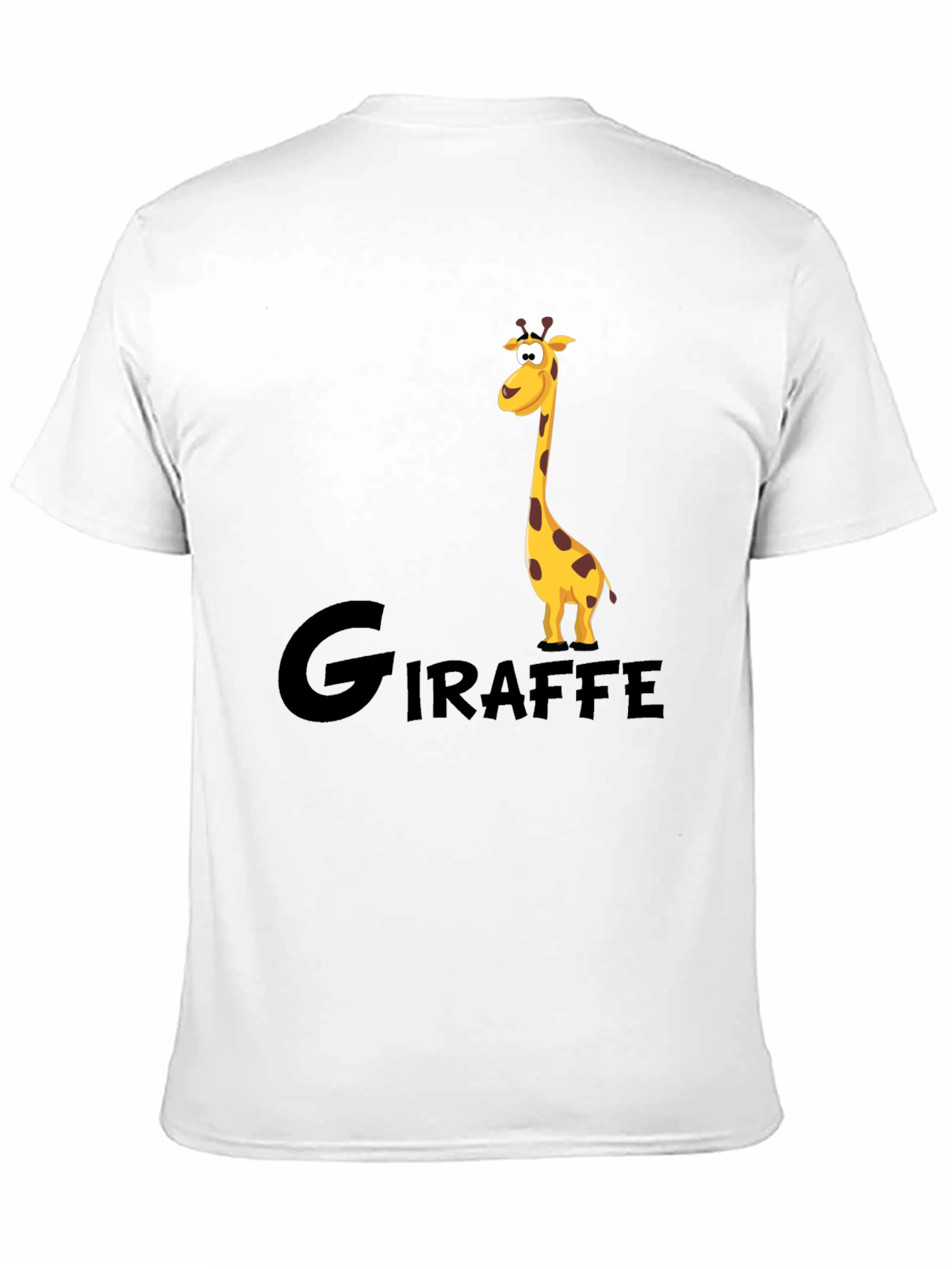 Giraffe Graphic Tee - Cool Animal Print T-Shirt
