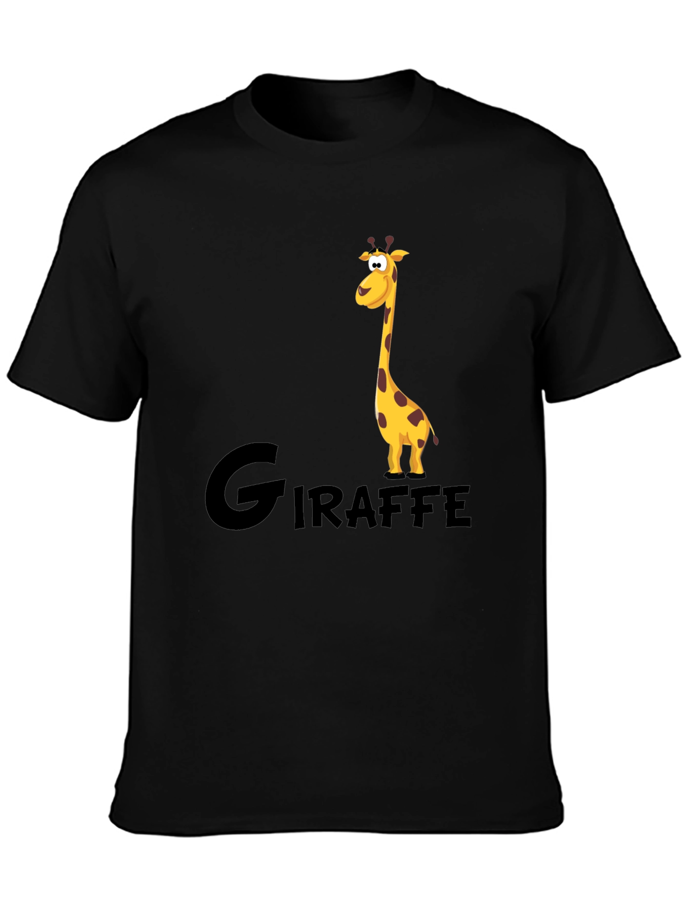 Giraffe Graphic Tee - Cool Animal Print T-Shirt