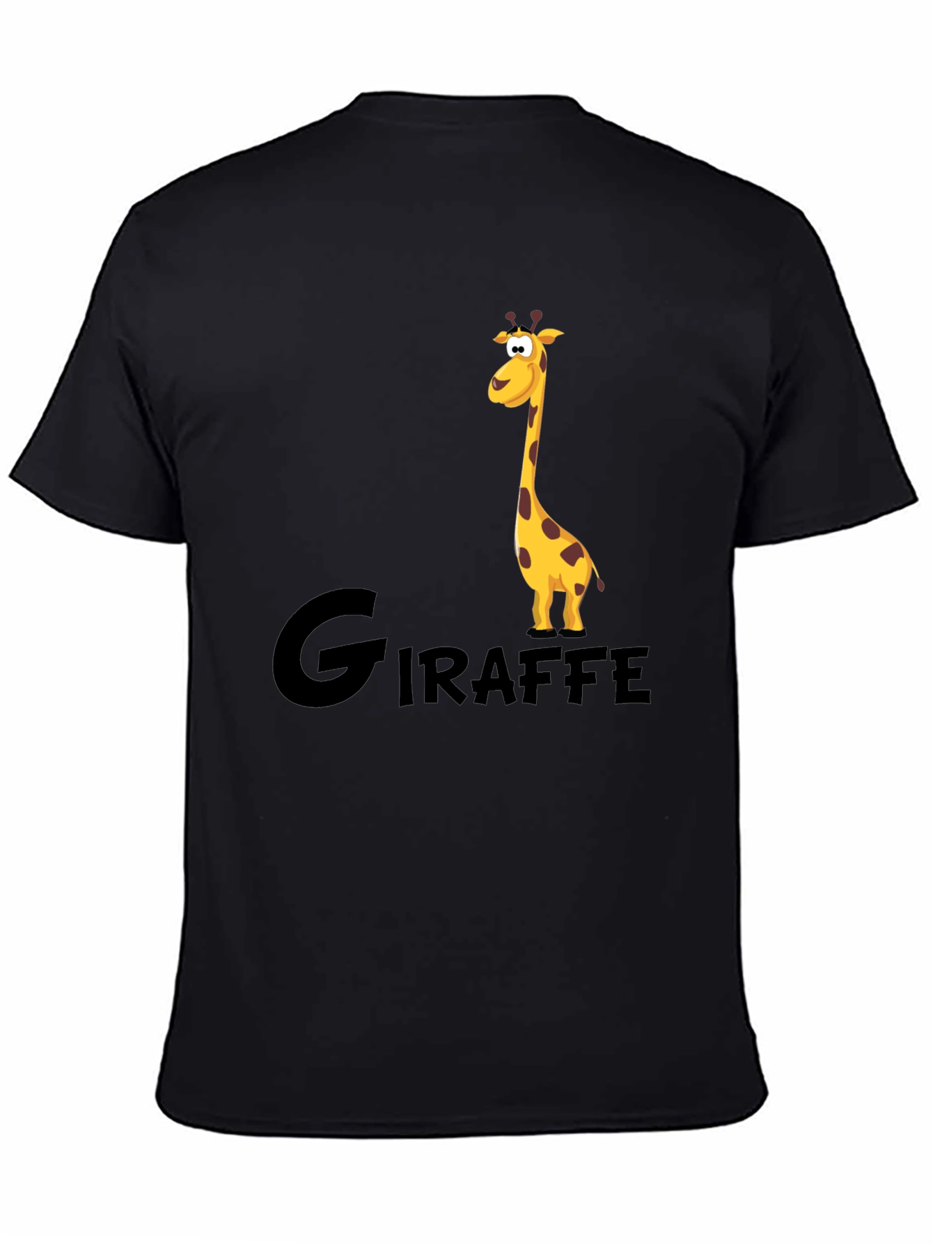 Giraffe Graphic Tee - Cool Animal Print T-Shirt