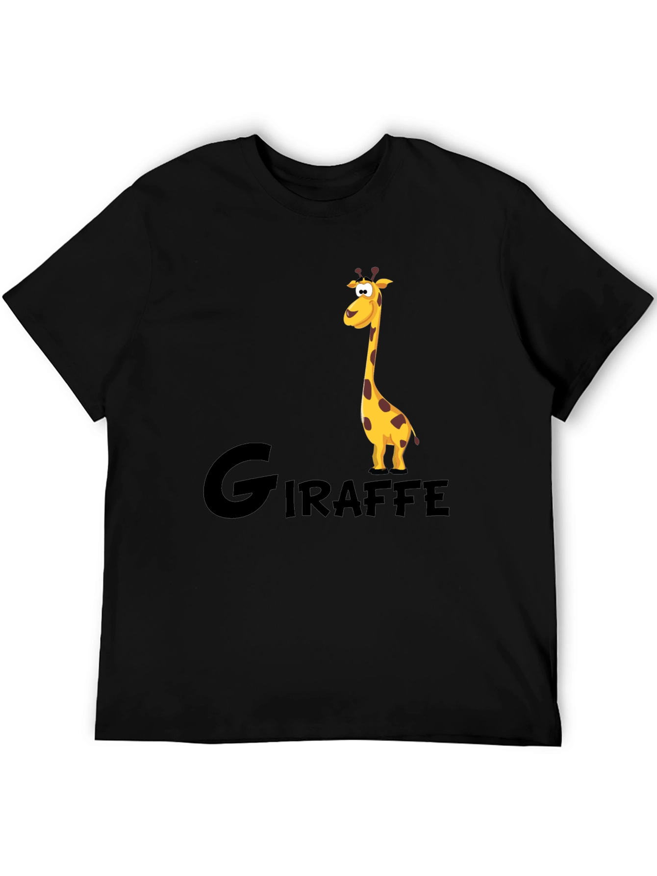 Giraffe Graphic Tee - Cool Animal Print T-Shirt