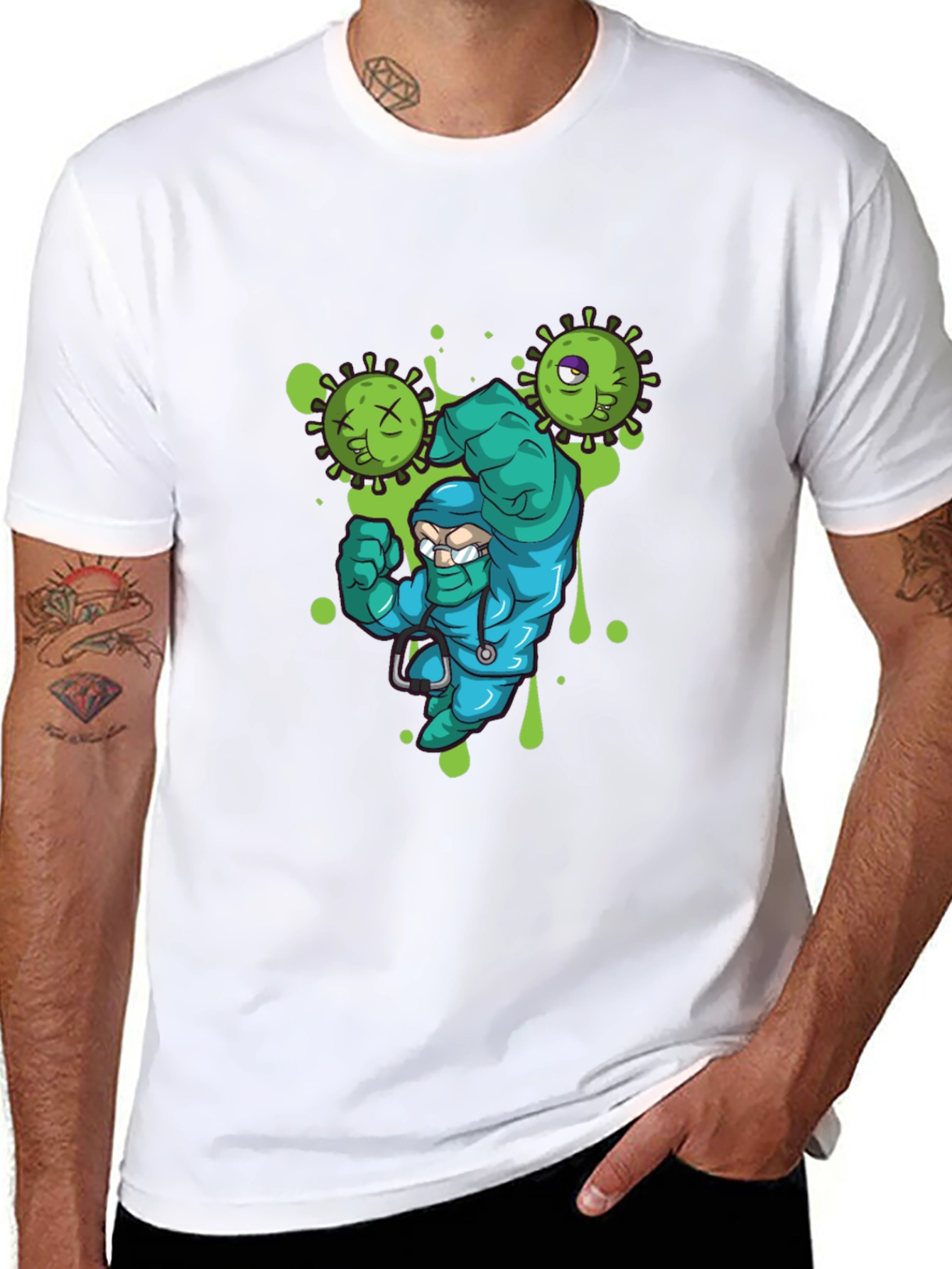 Doctor vs Virus Graphic Tee