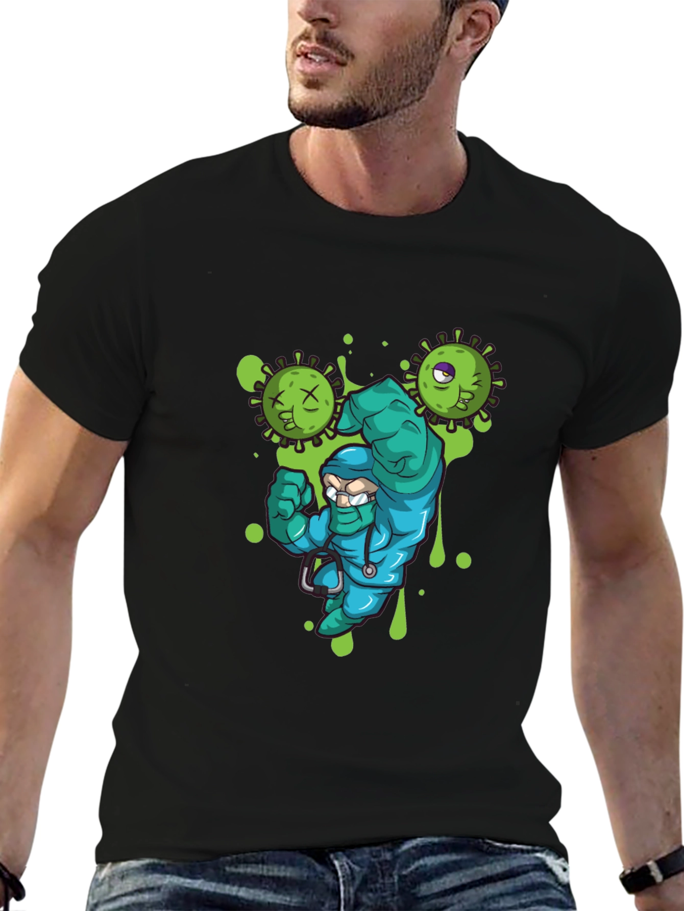 Doctor vs Virus Graphic Tee