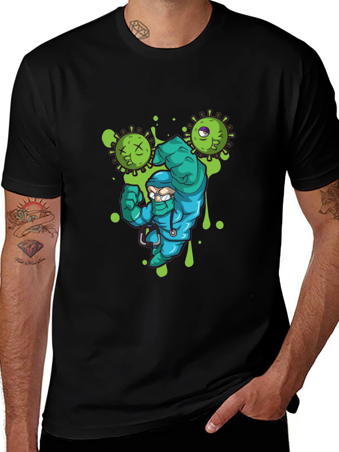 Doctor vs Virus Graphic Tee