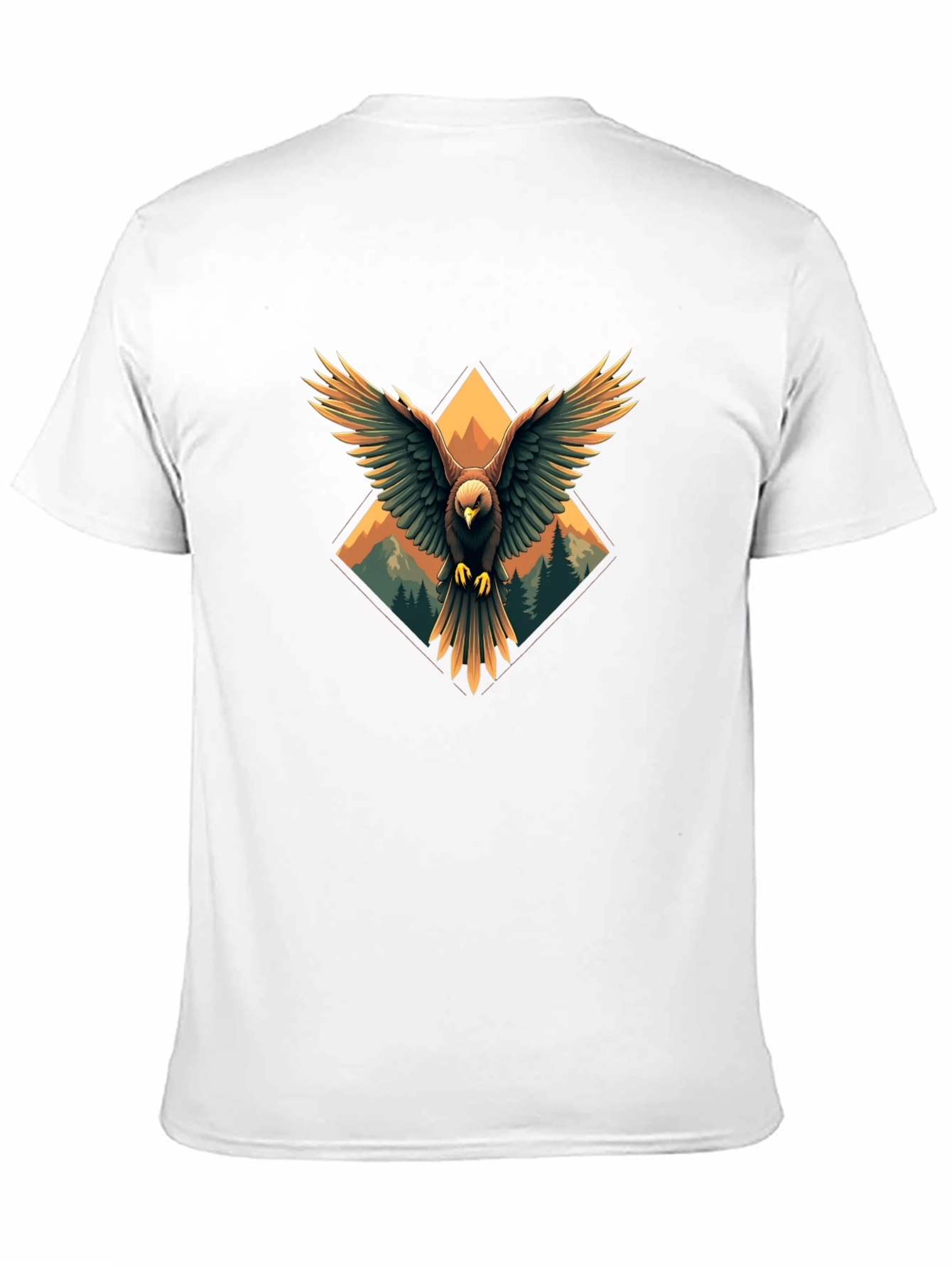 Eagle Graphic Tee - Black