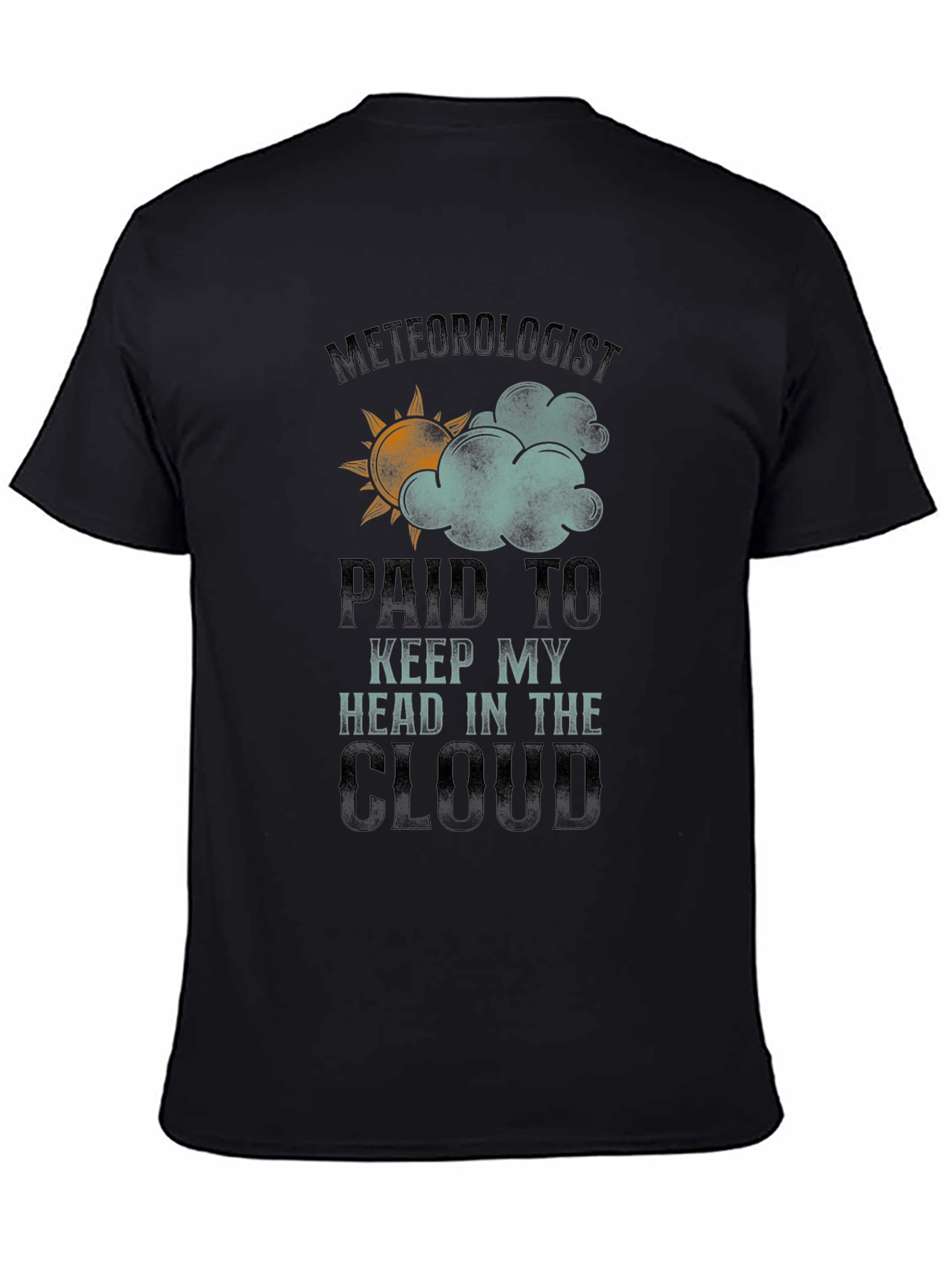Meteorologist Cloud Graphic T-Shirt
