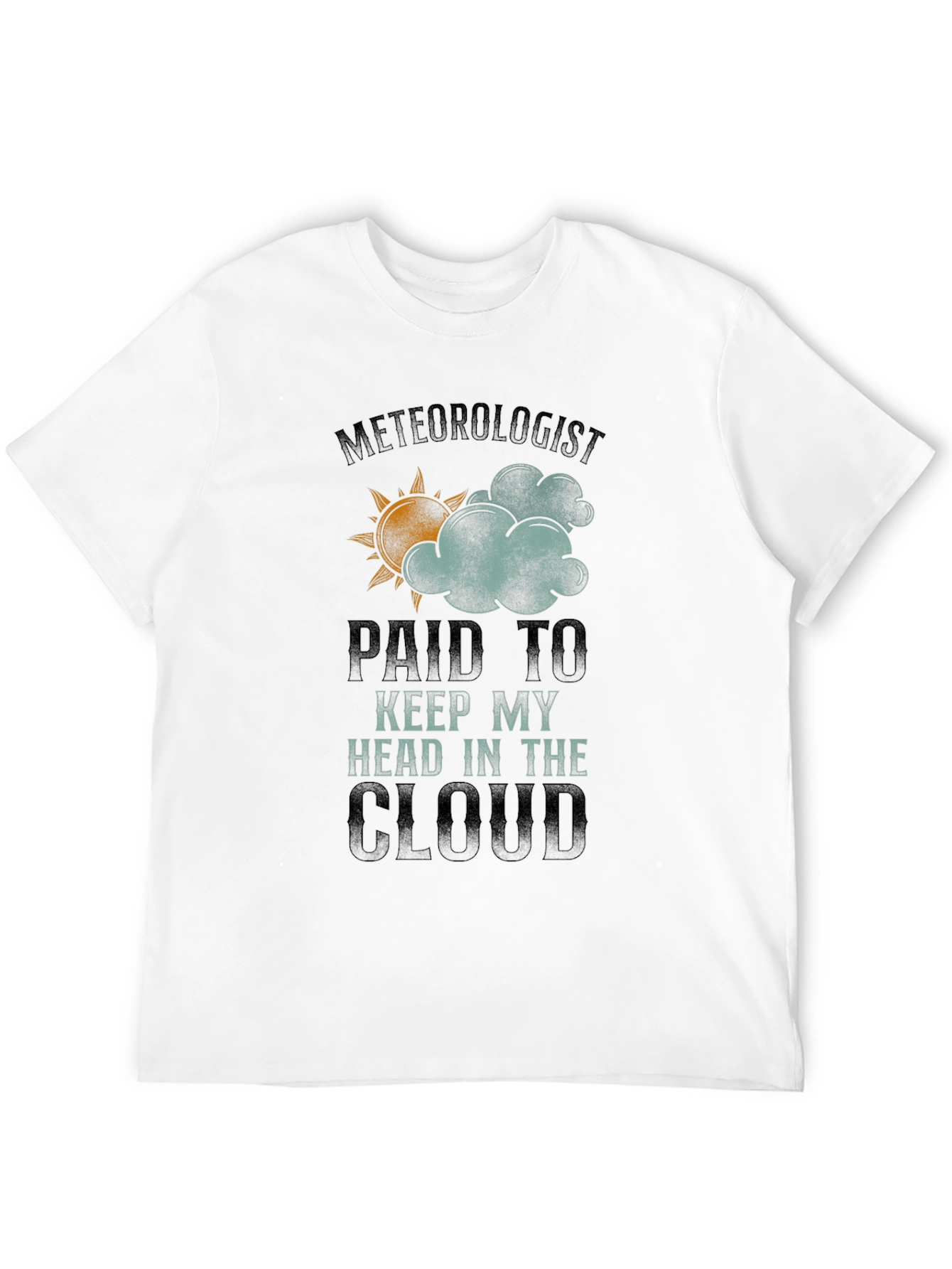 Meteorologist Cloud Graphic T-Shirt