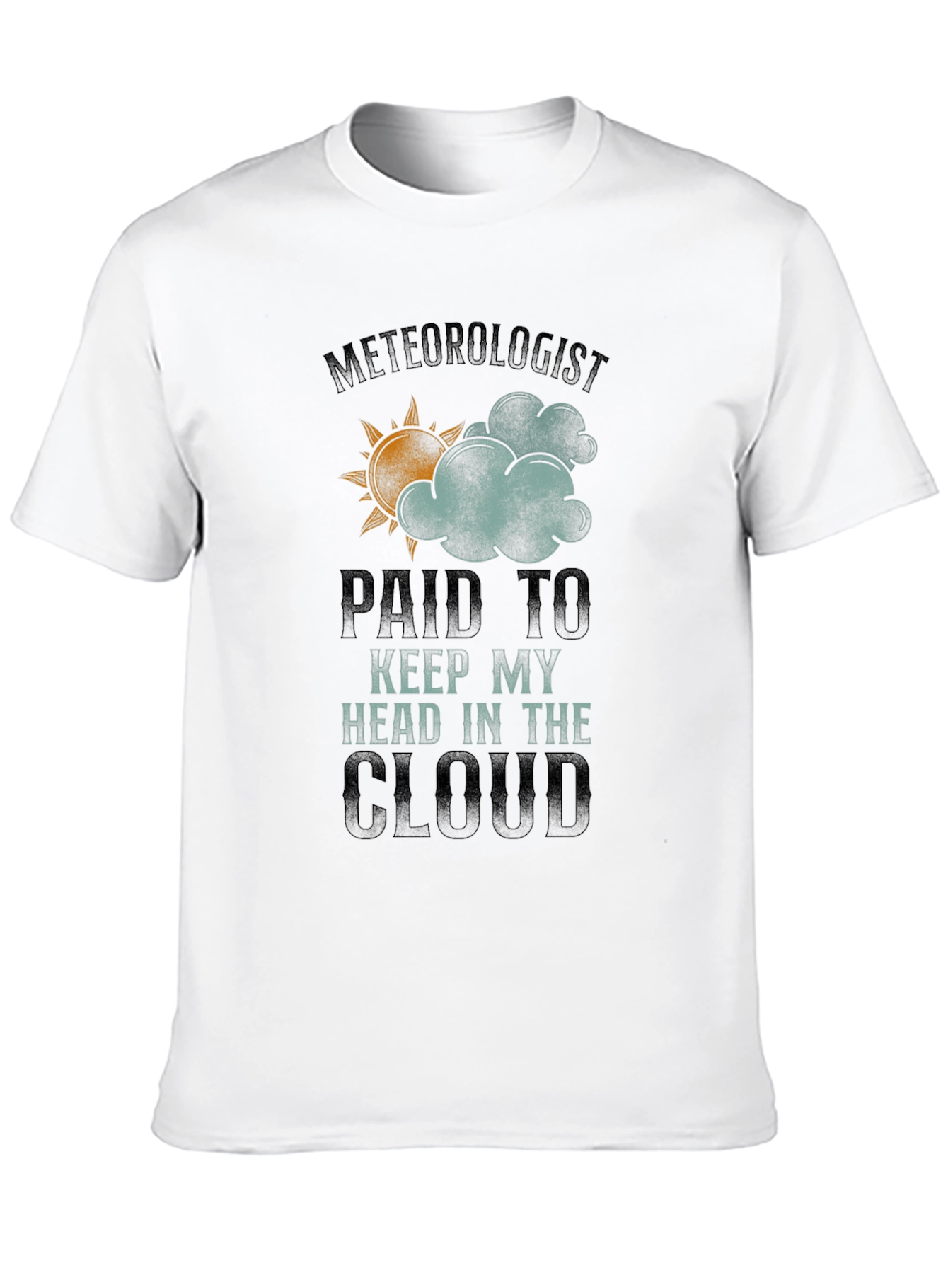 Meteorologist Cloud Graphic T-Shirt