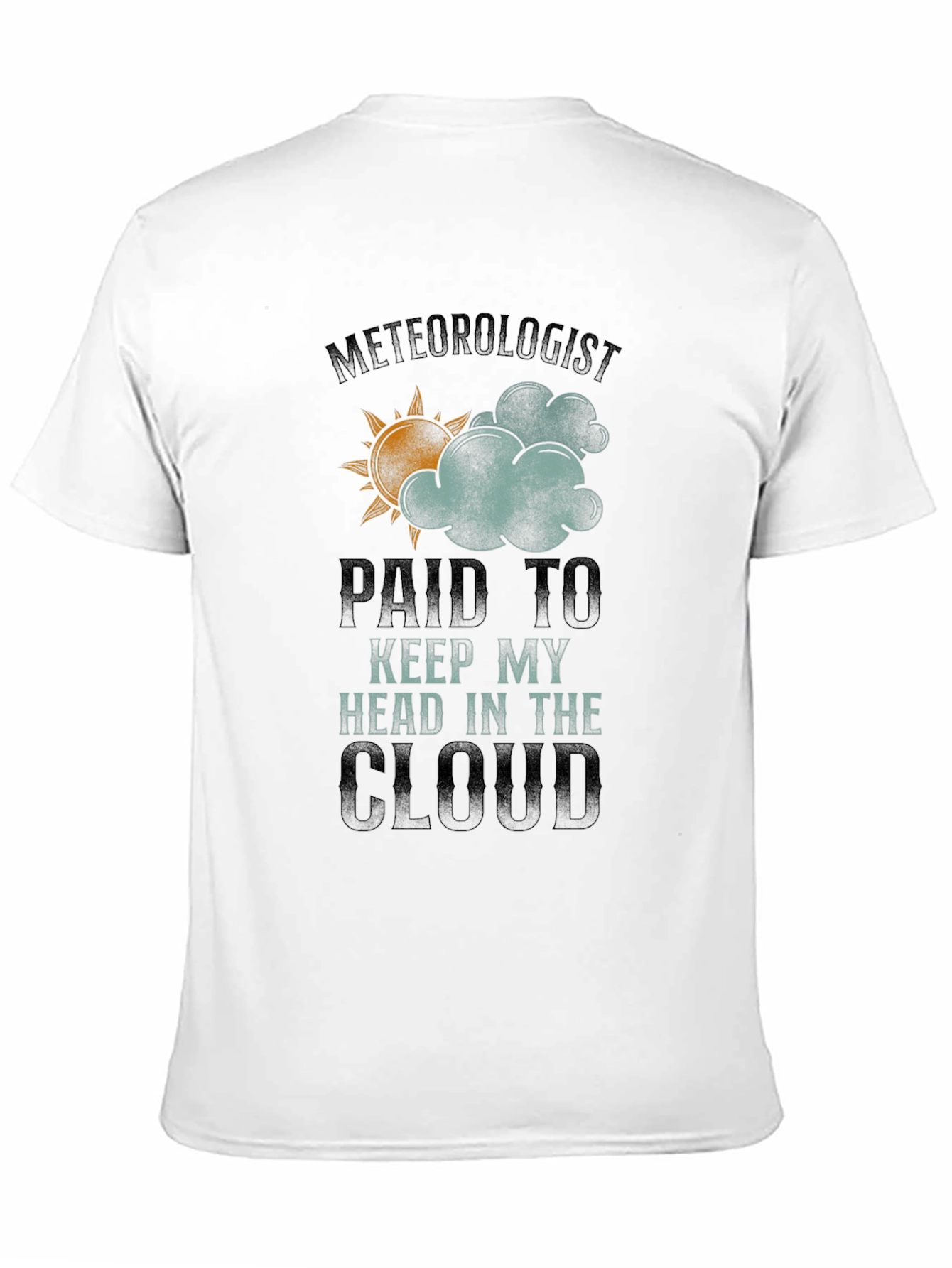 Meteorologist Cloud Graphic T-Shirt