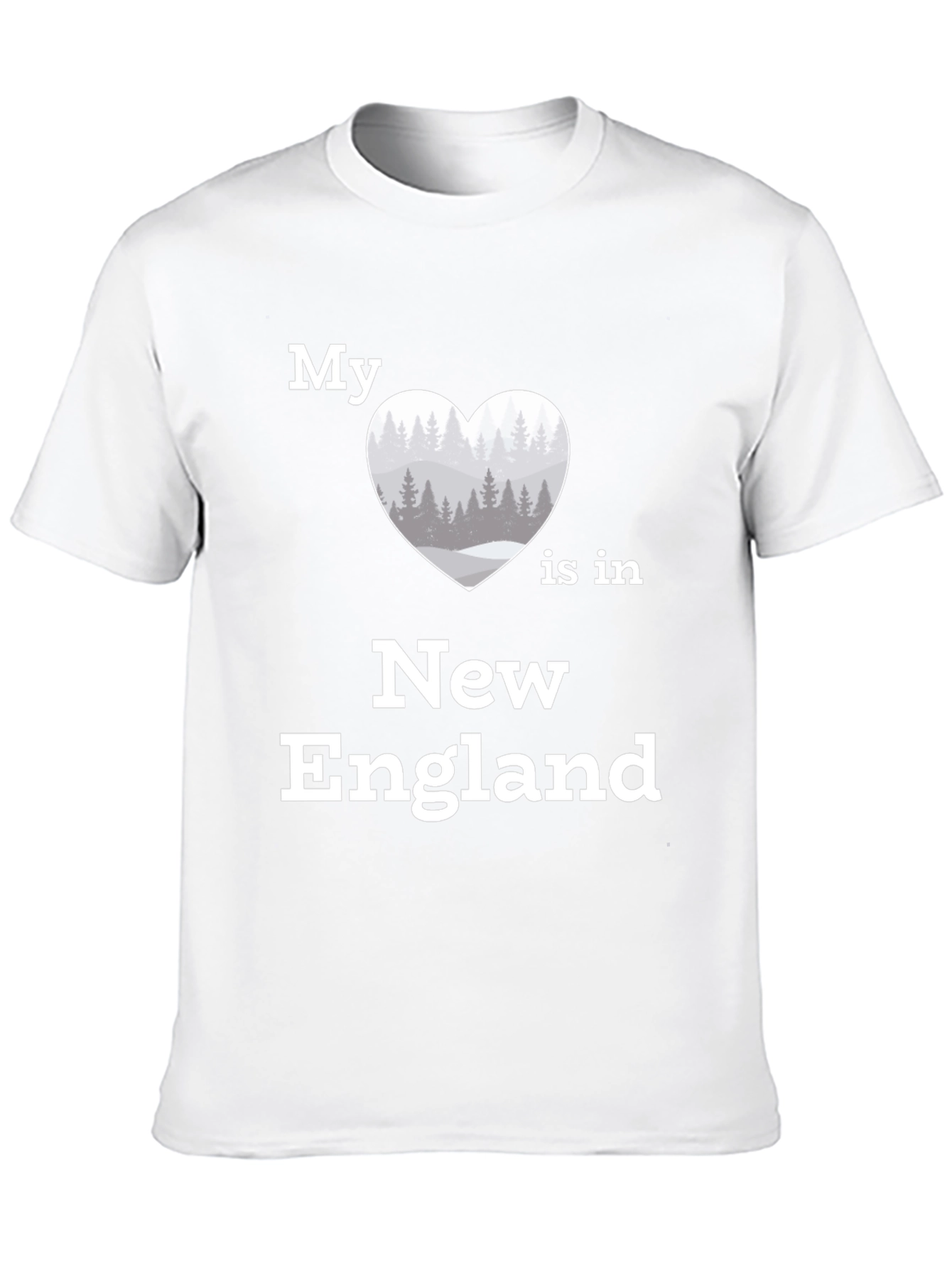 New England Love T-Shirt | Heart Graphic Tee
