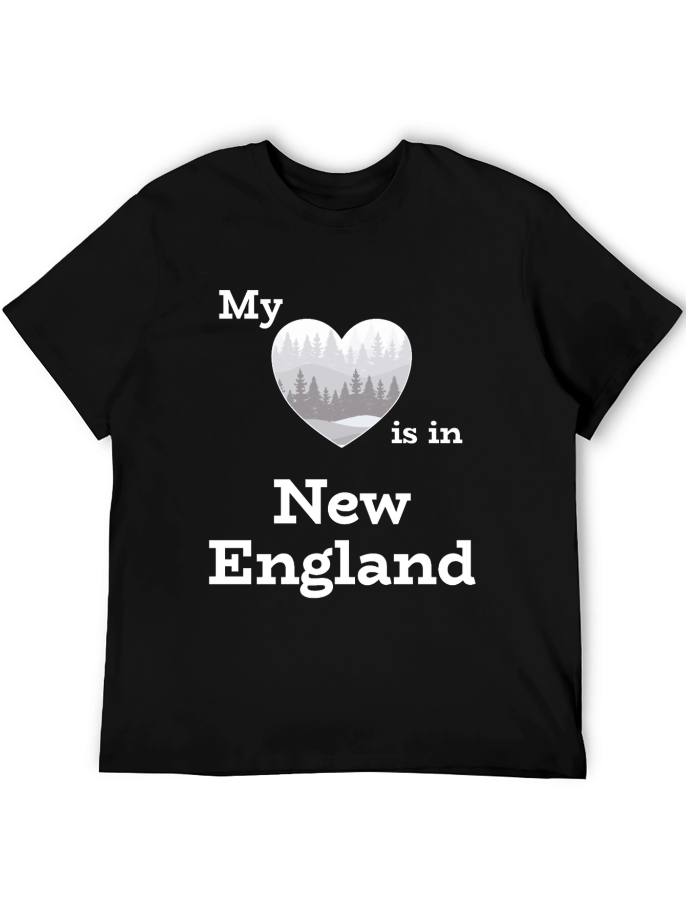 New England Love T-Shirt | Heart Graphic Tee