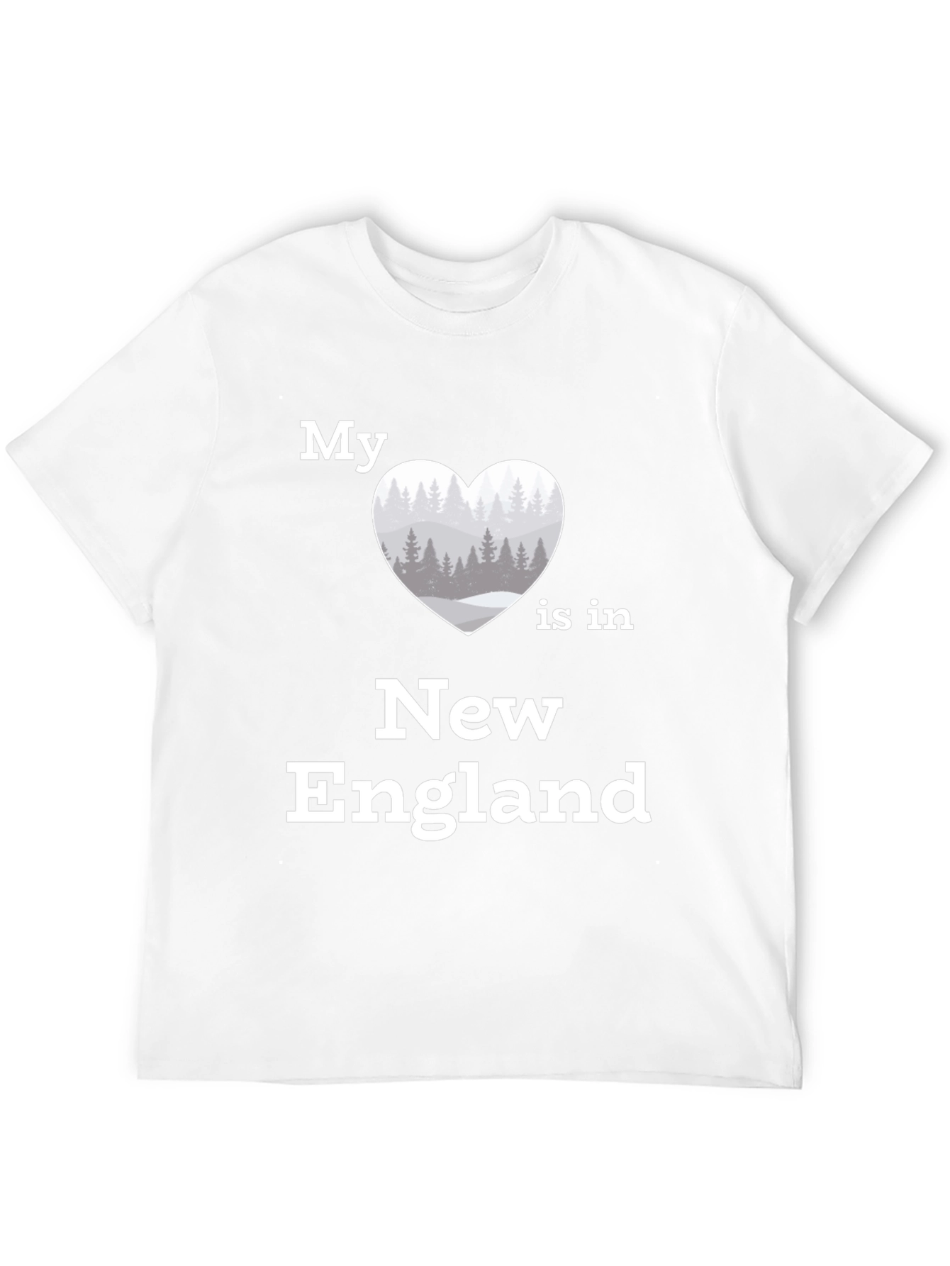 New England Love T-Shirt | Heart Graphic Tee