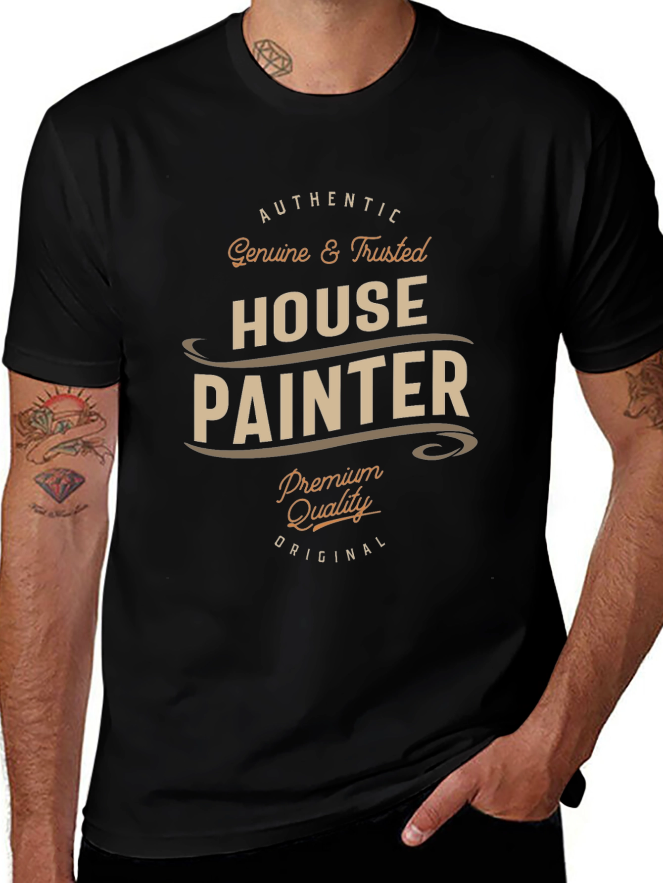 Authentic House Painter T-Shirt - Premium Quality