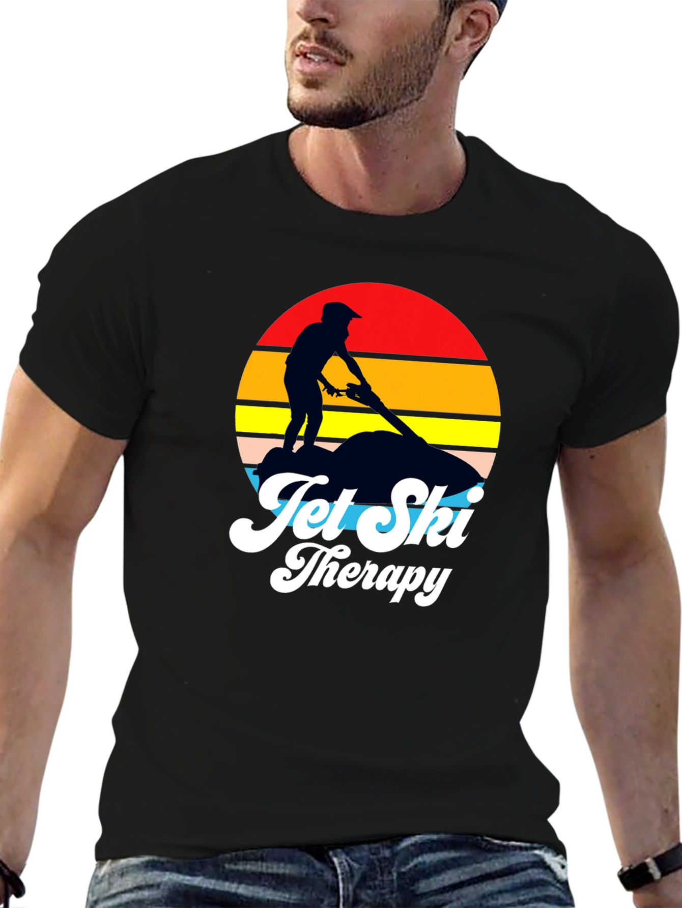 Jet Ski Therapy Graphic Tee