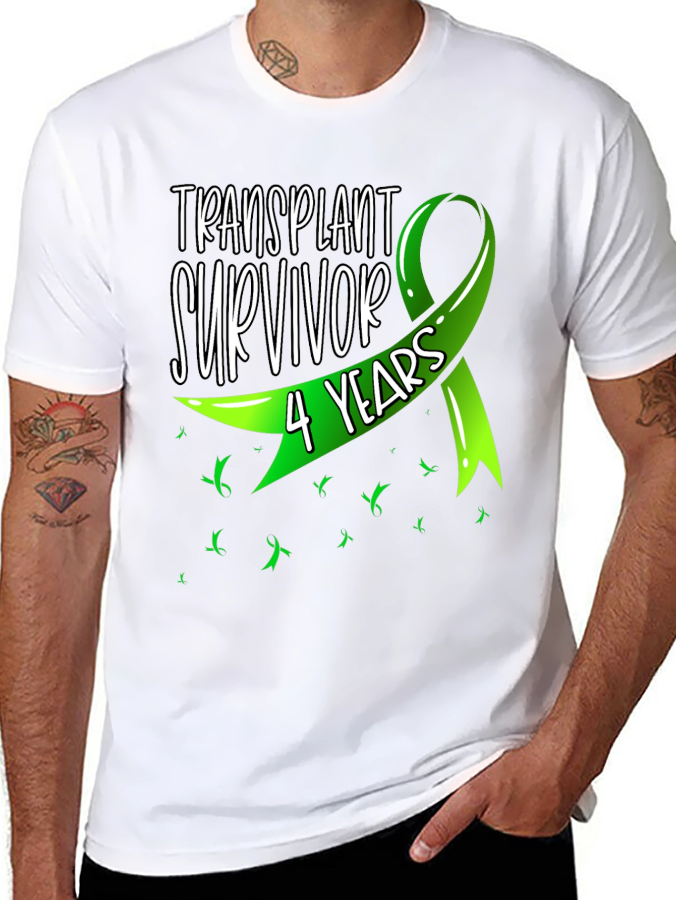 Transplant Survivor 4 Years T-Shirt