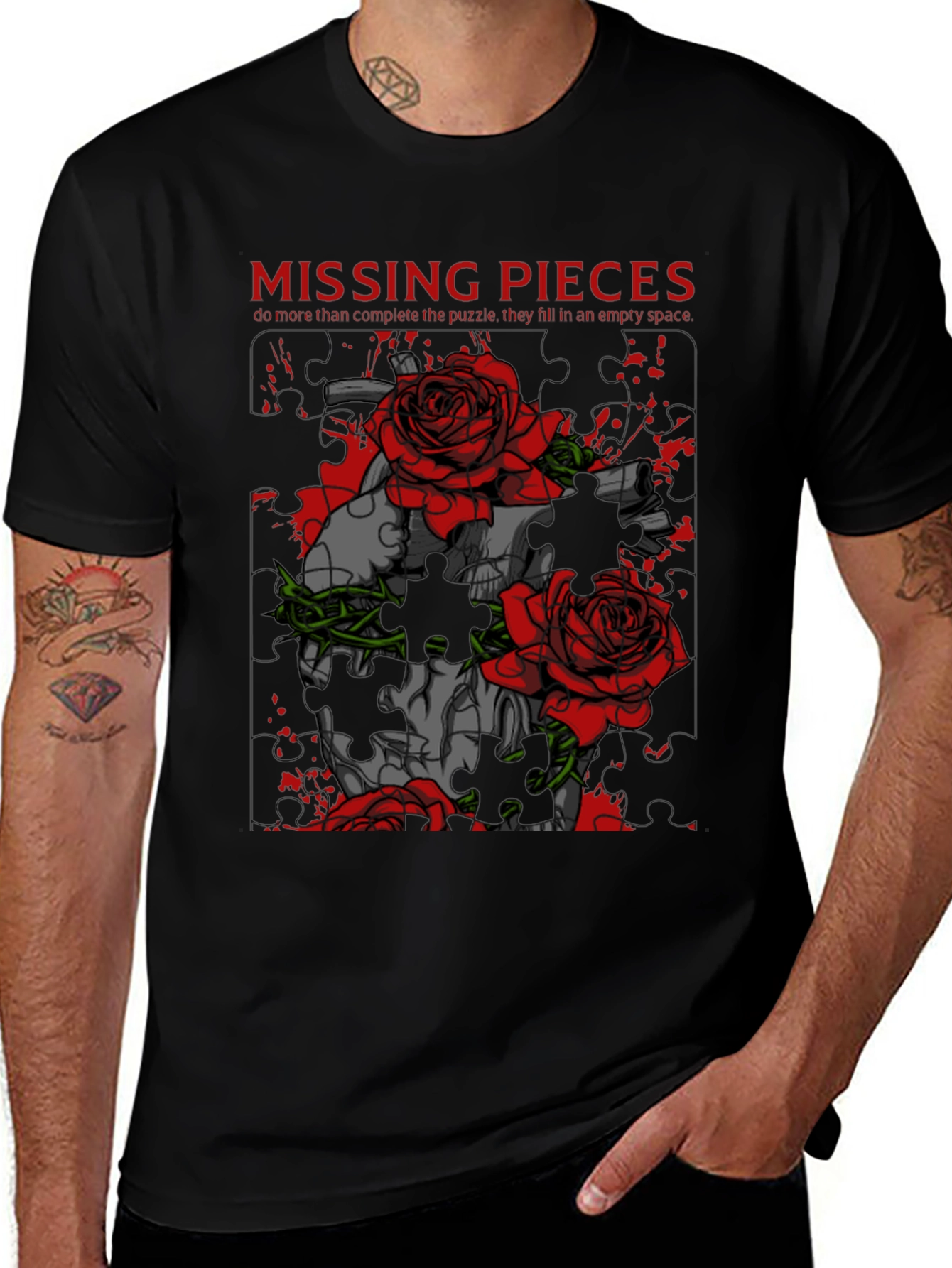 Missing Pieces Graphic Tee