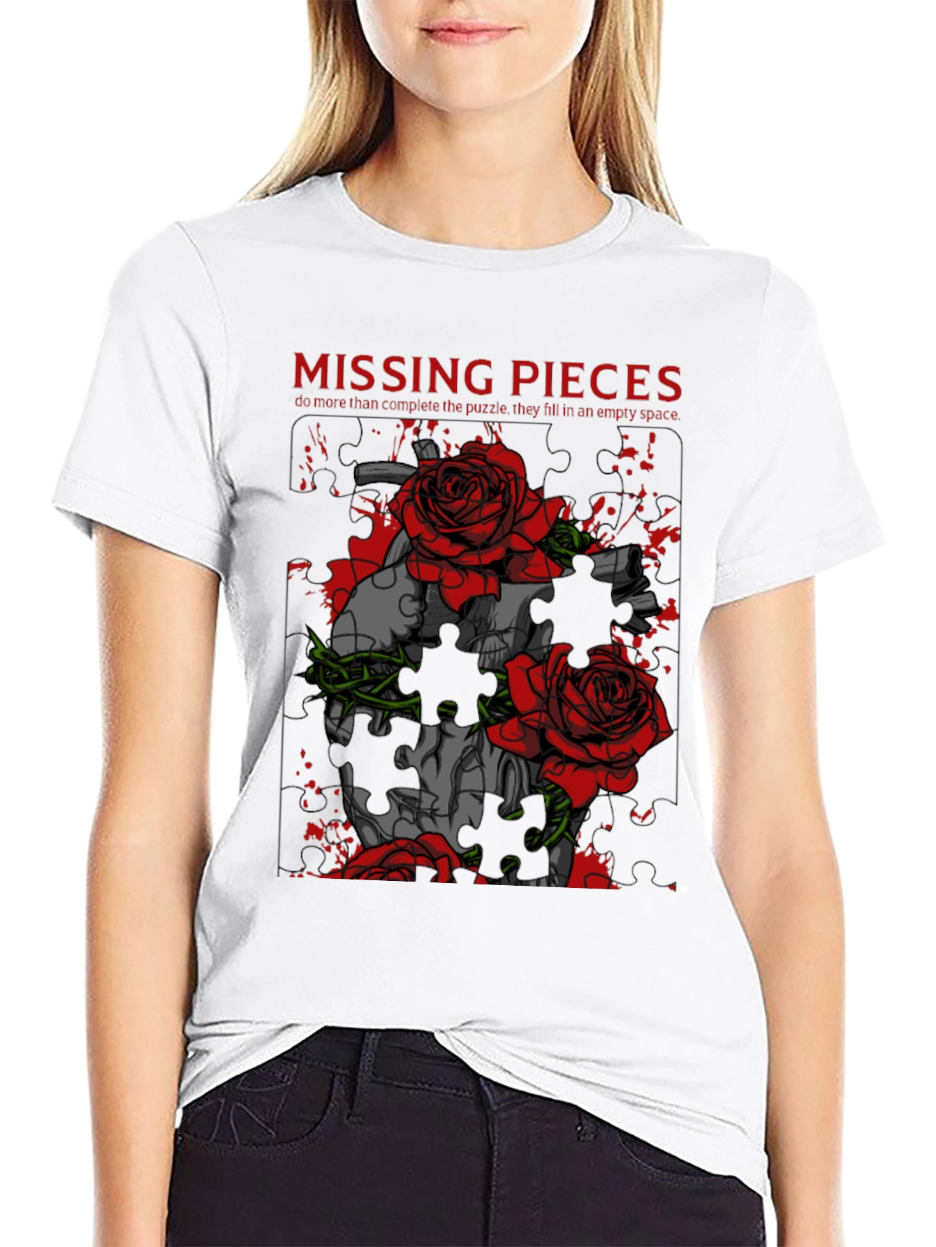 Missing Pieces Graphic Tee