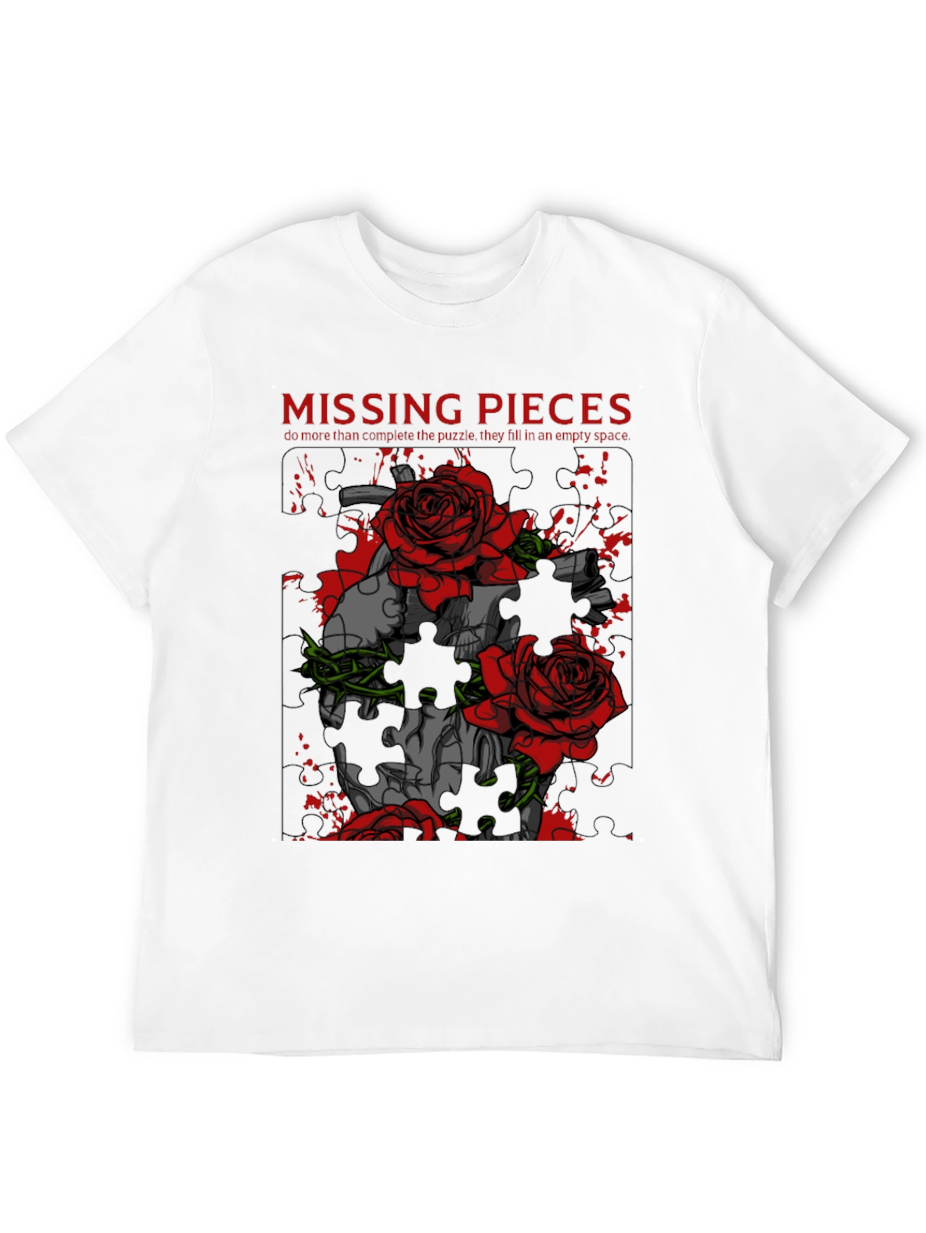 Missing Pieces Graphic Tee