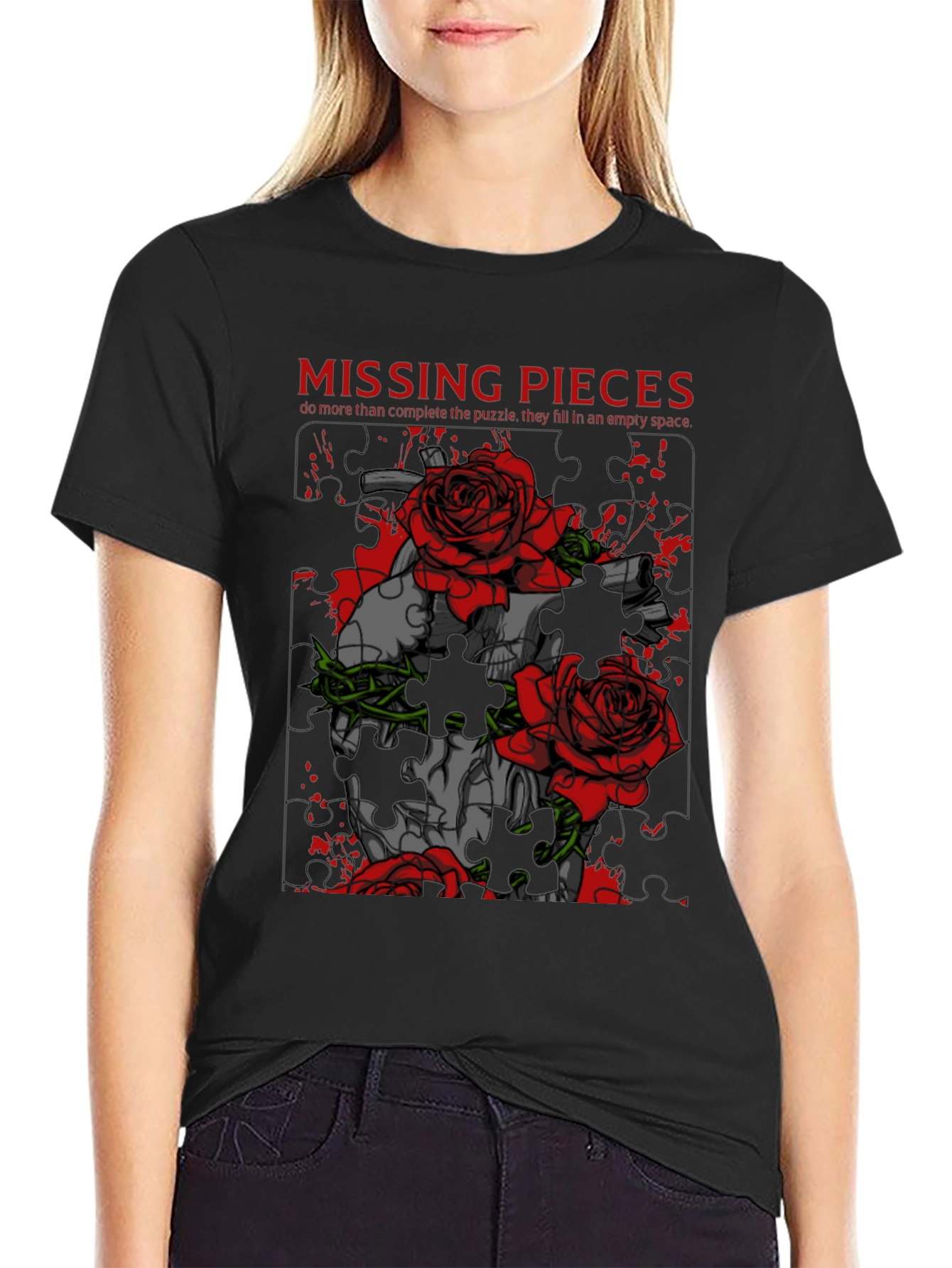 Missing Pieces Graphic Tee