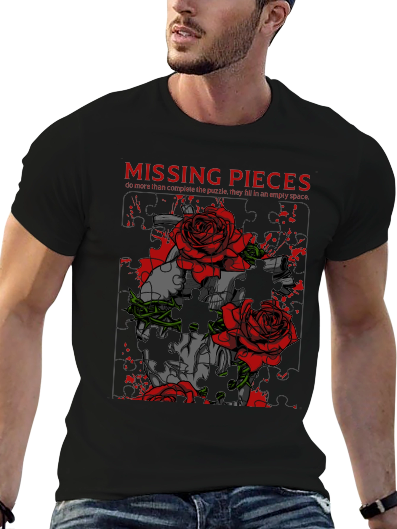Missing Pieces Graphic Tee