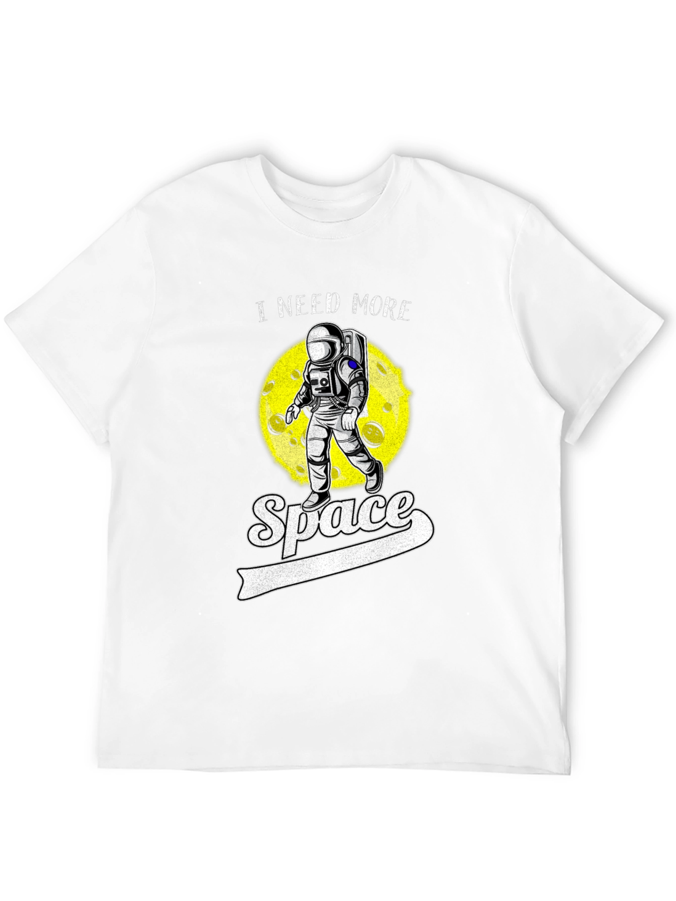 I Need More Space Astronaut Graphic Tee