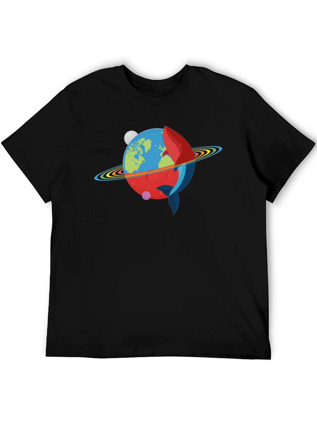 Cosmic Whale Planet T-Shirt