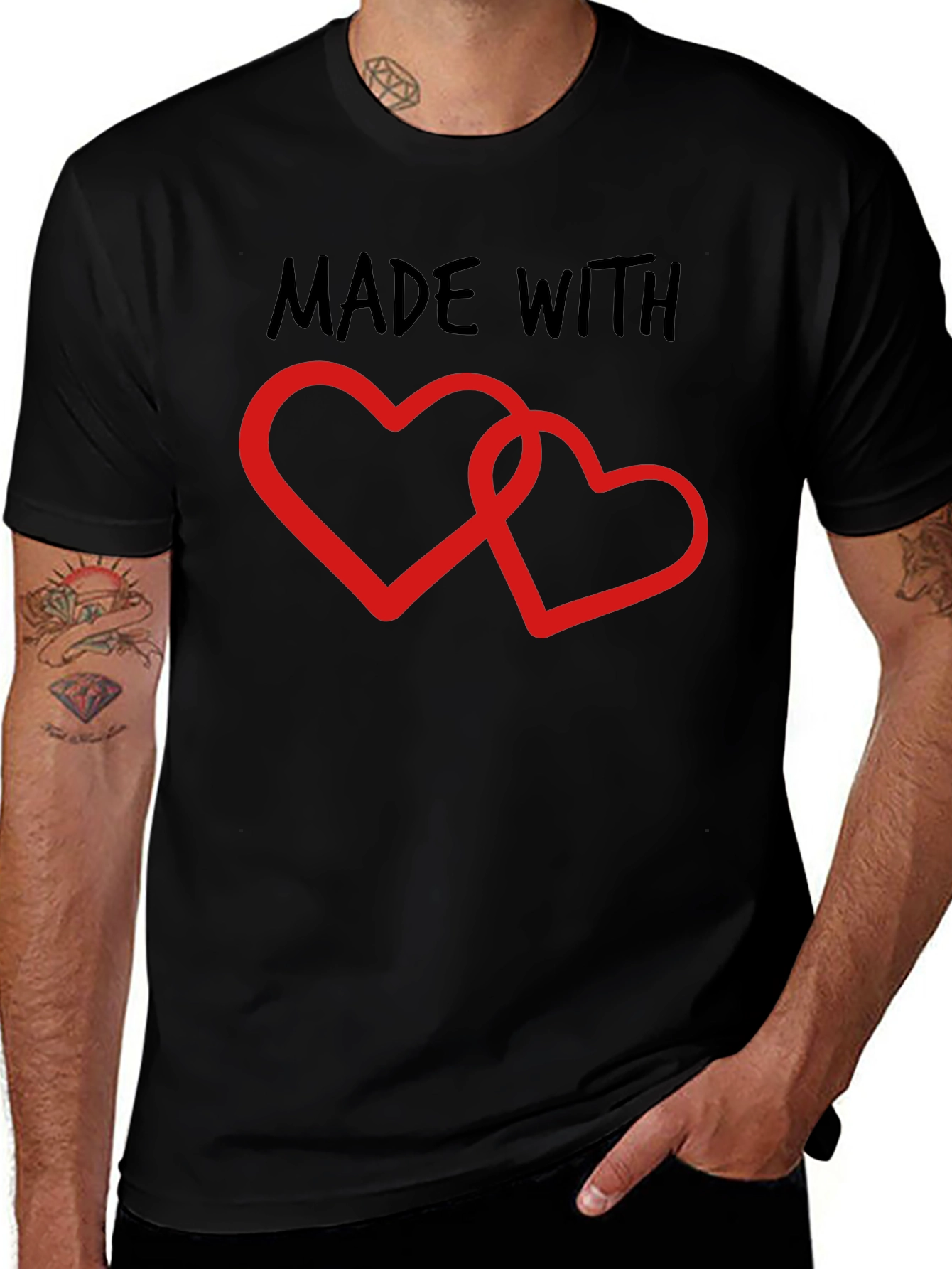 Made With Love Graphic T-Shirt