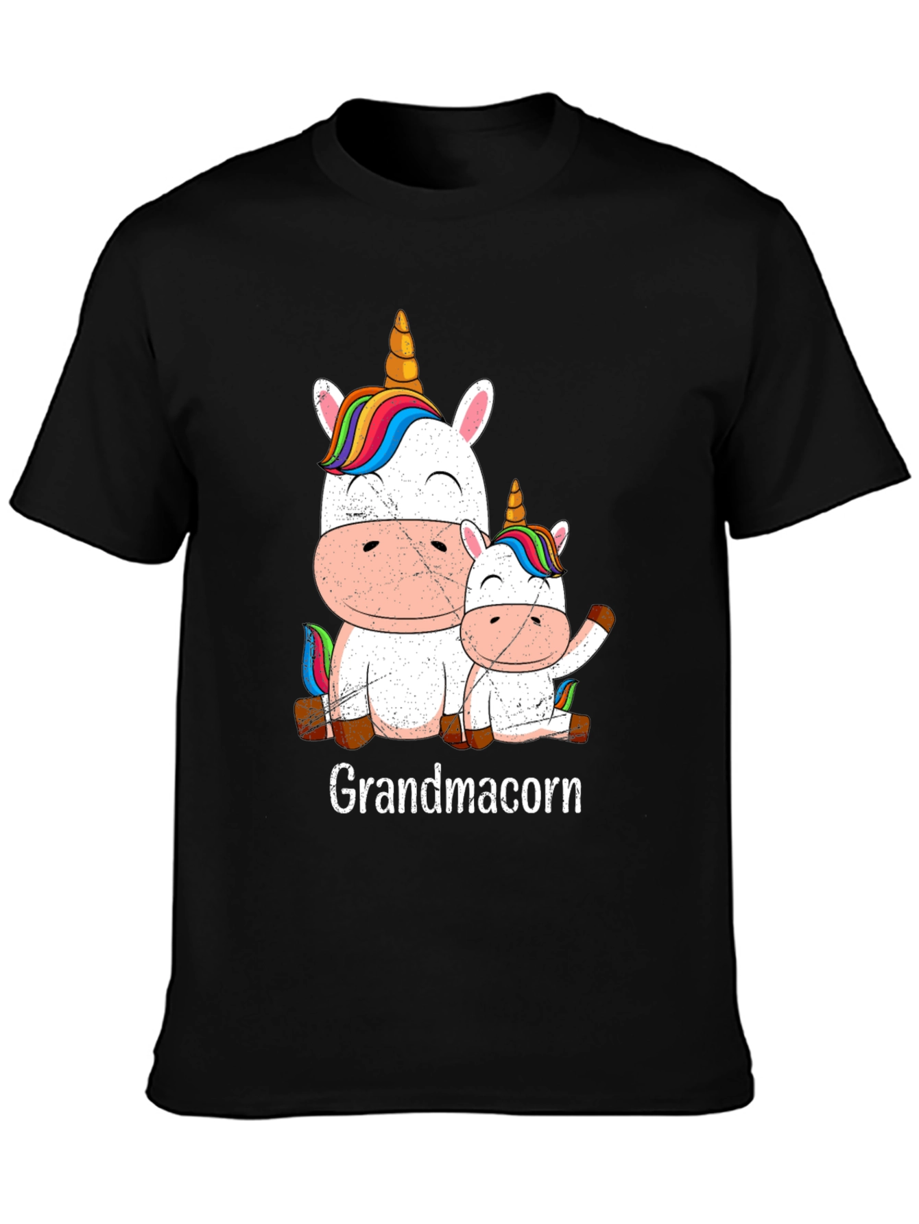 Grandmacorn Unicorn Graphic Tee