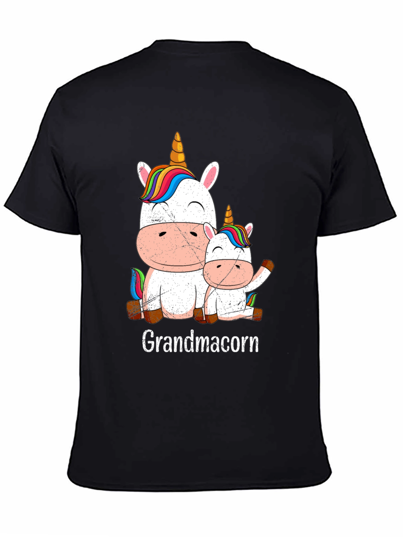 Grandmacorn Unicorn Graphic Tee