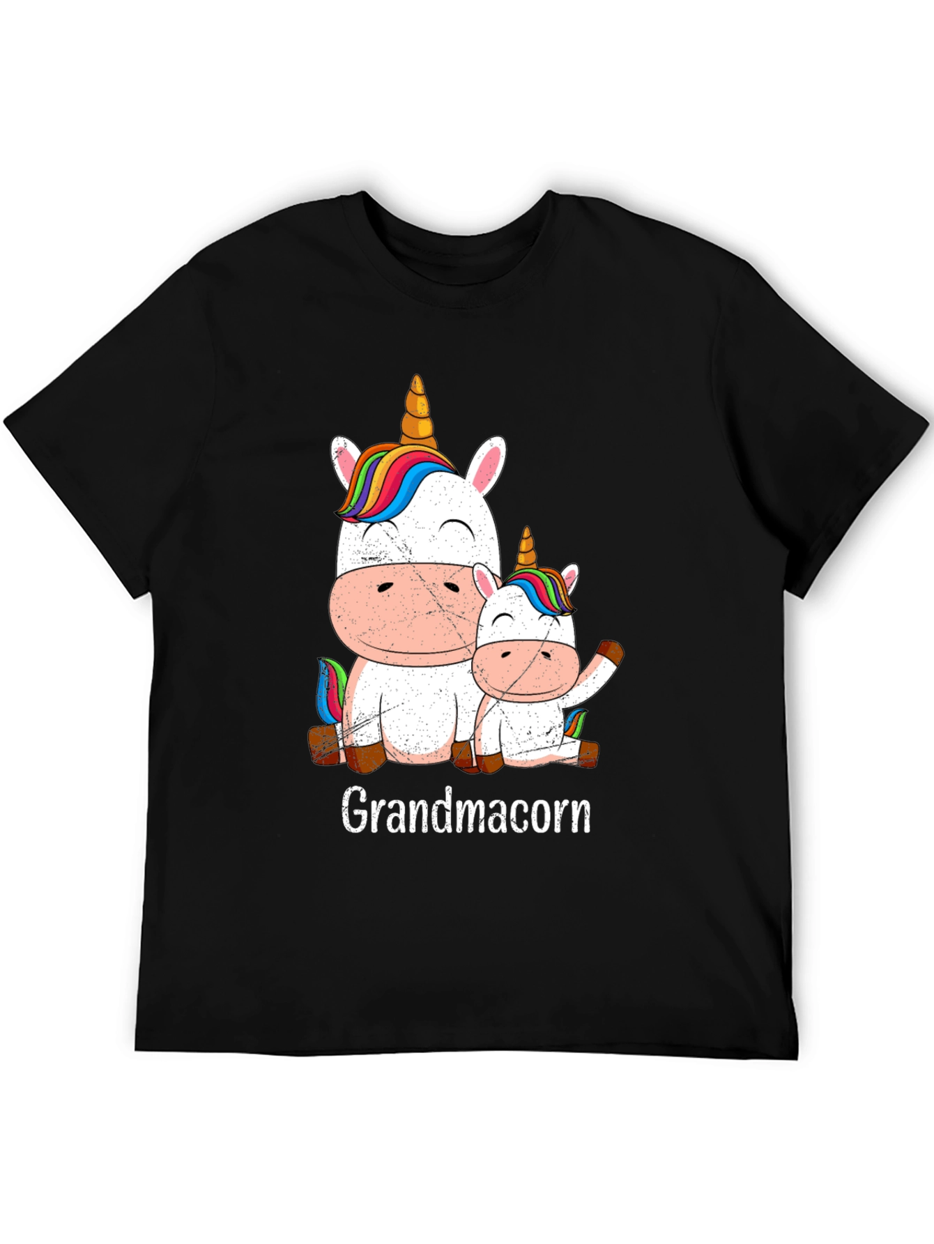 Grandmacorn Unicorn Graphic Tee