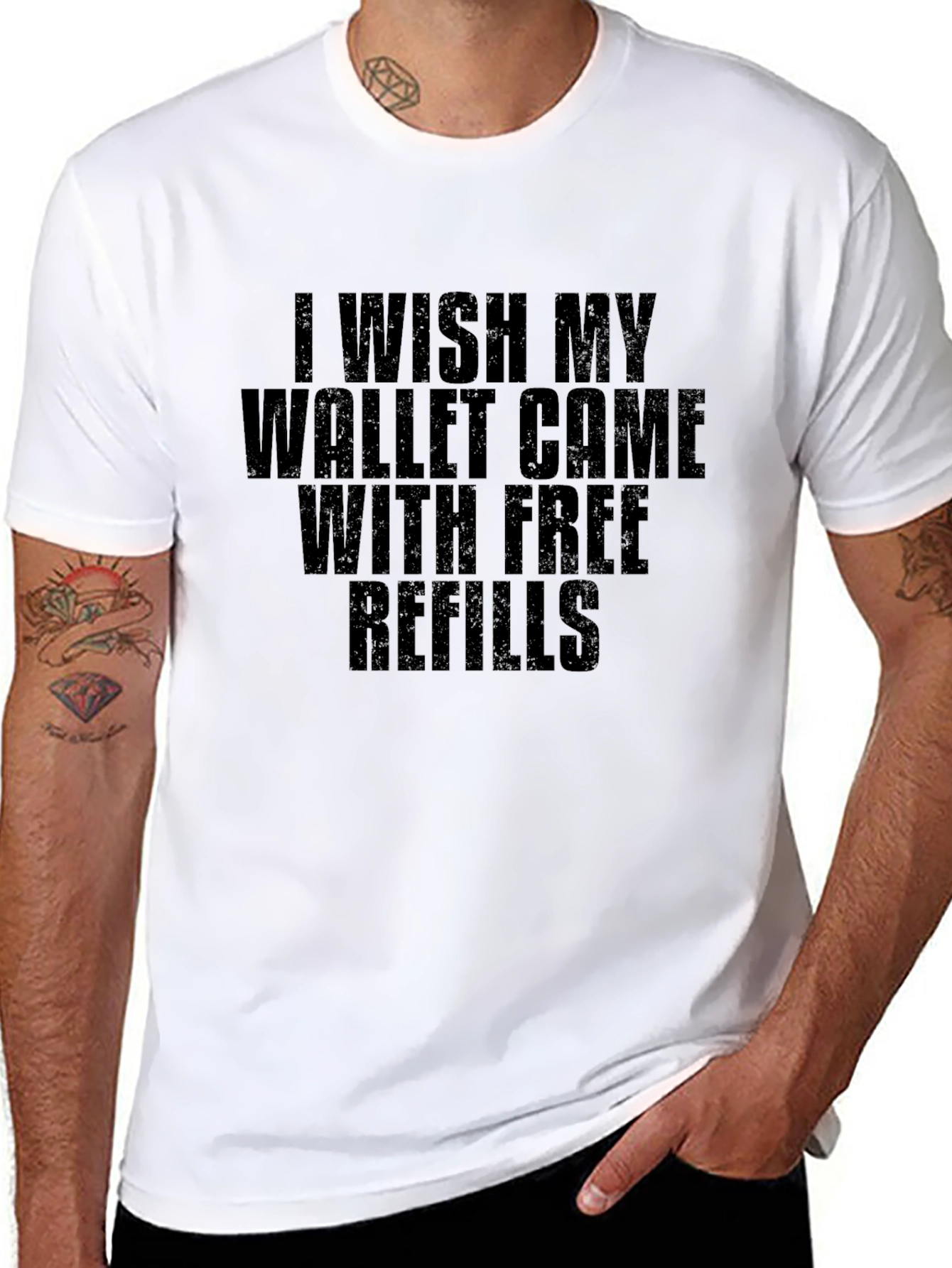 Wish My Wallet Came With Free Refills T-Shirt