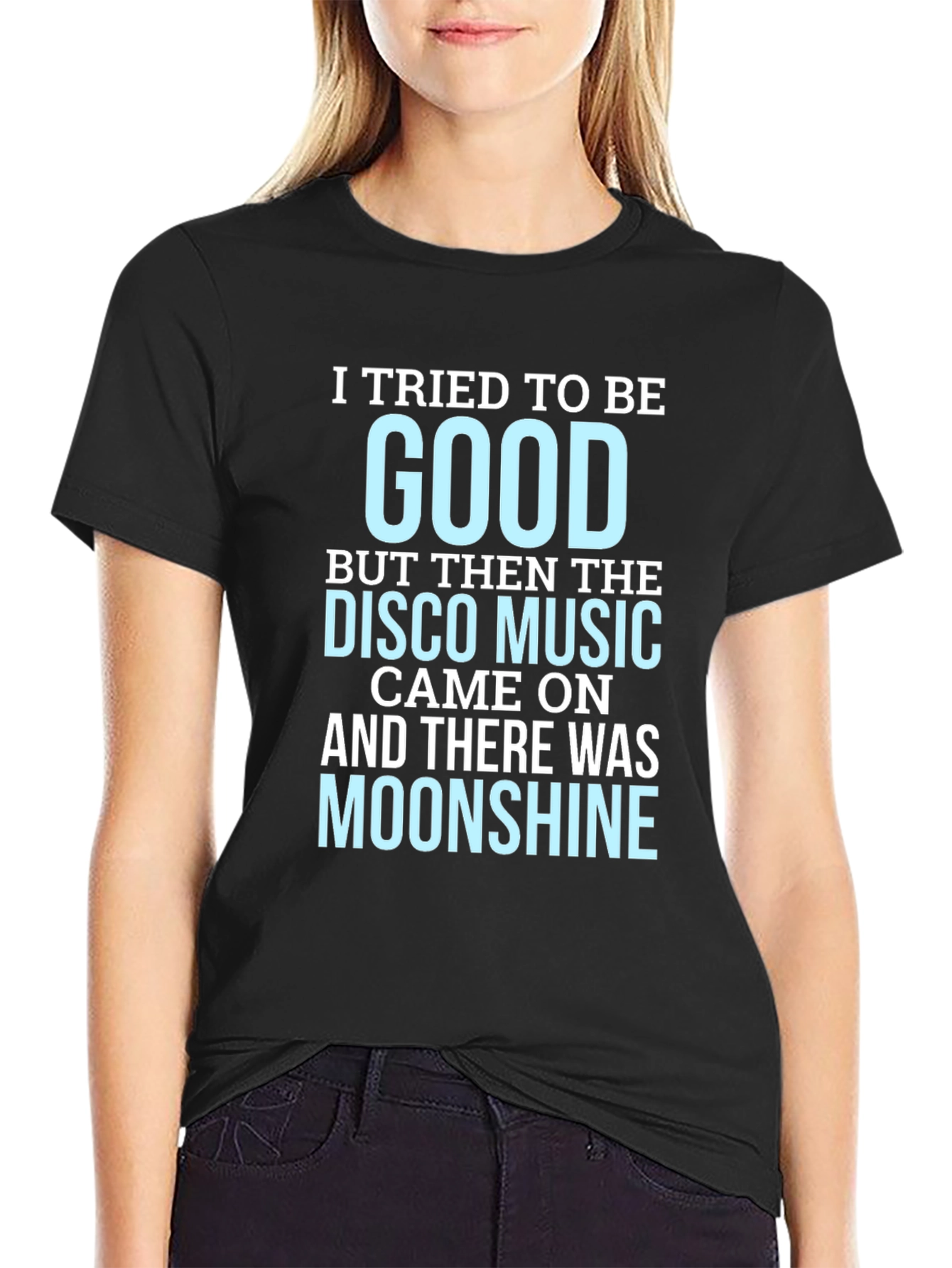 I Tried To Be Good Disco Music T-Shirt