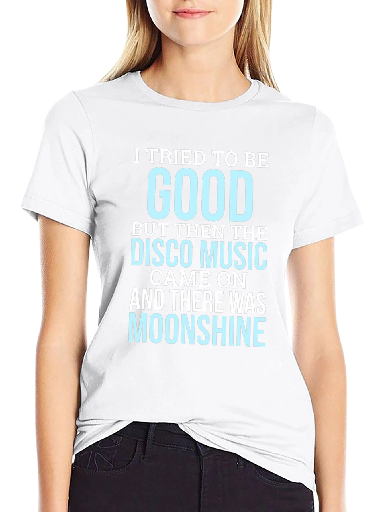 I Tried To Be Good Disco Music T-Shirt