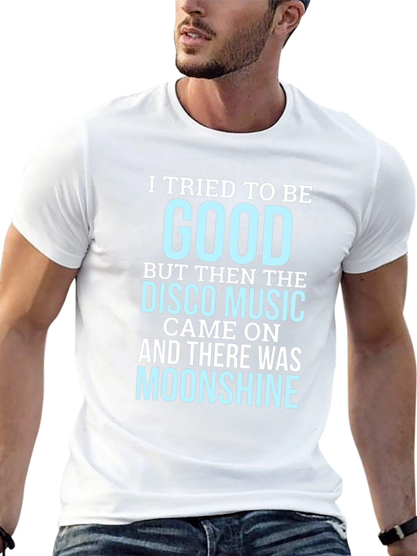 I Tried To Be Good Disco Music T-Shirt