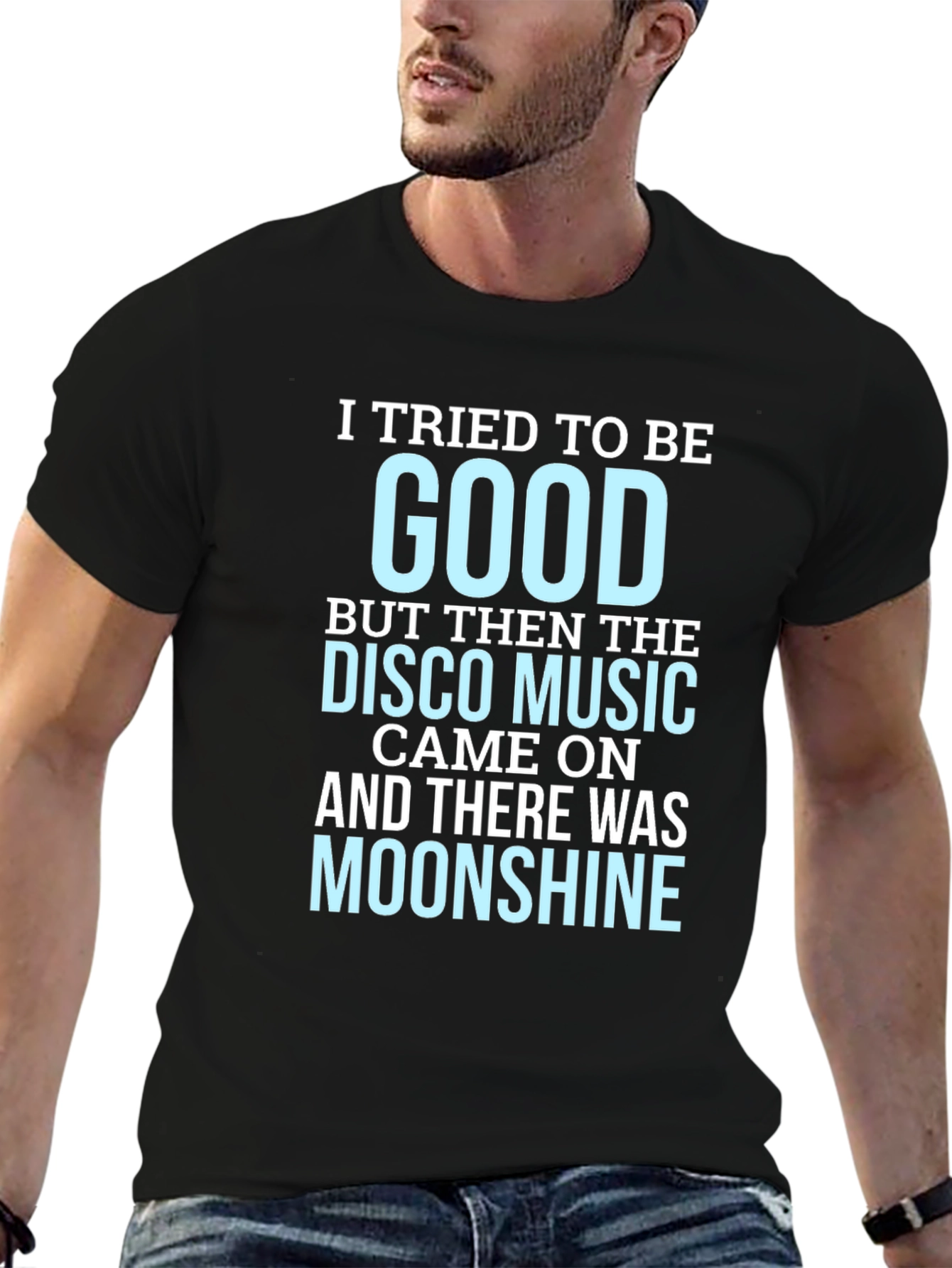 I Tried To Be Good Disco Music T-Shirt
