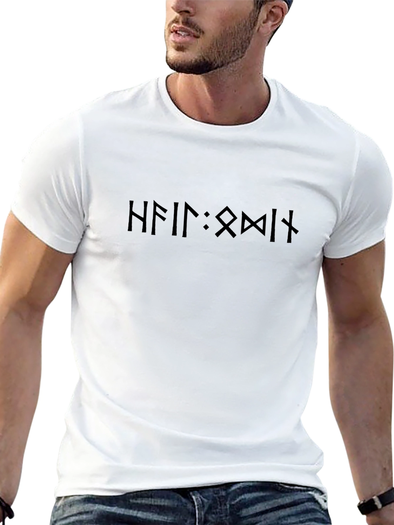 Viking Rune Black T-Shirt