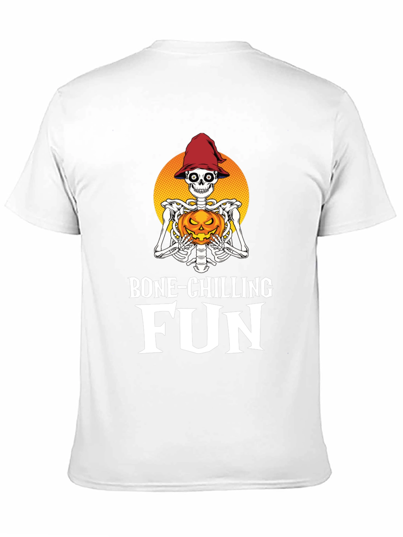 Bone-Chilling Fun Halloween Skeleton T-Shirt