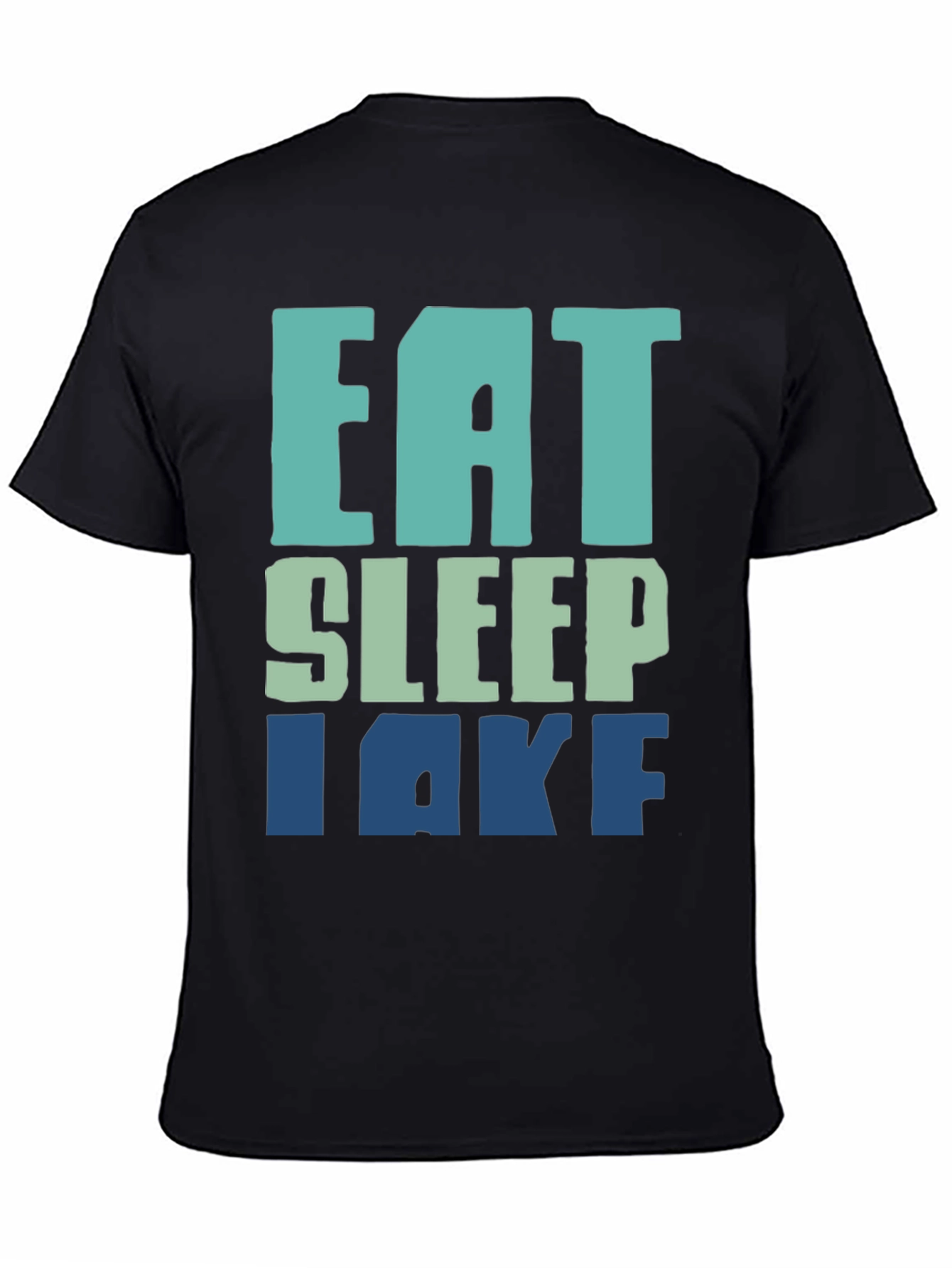 Eat Sleep Lake T-Shirt - Casual Graphic Tee