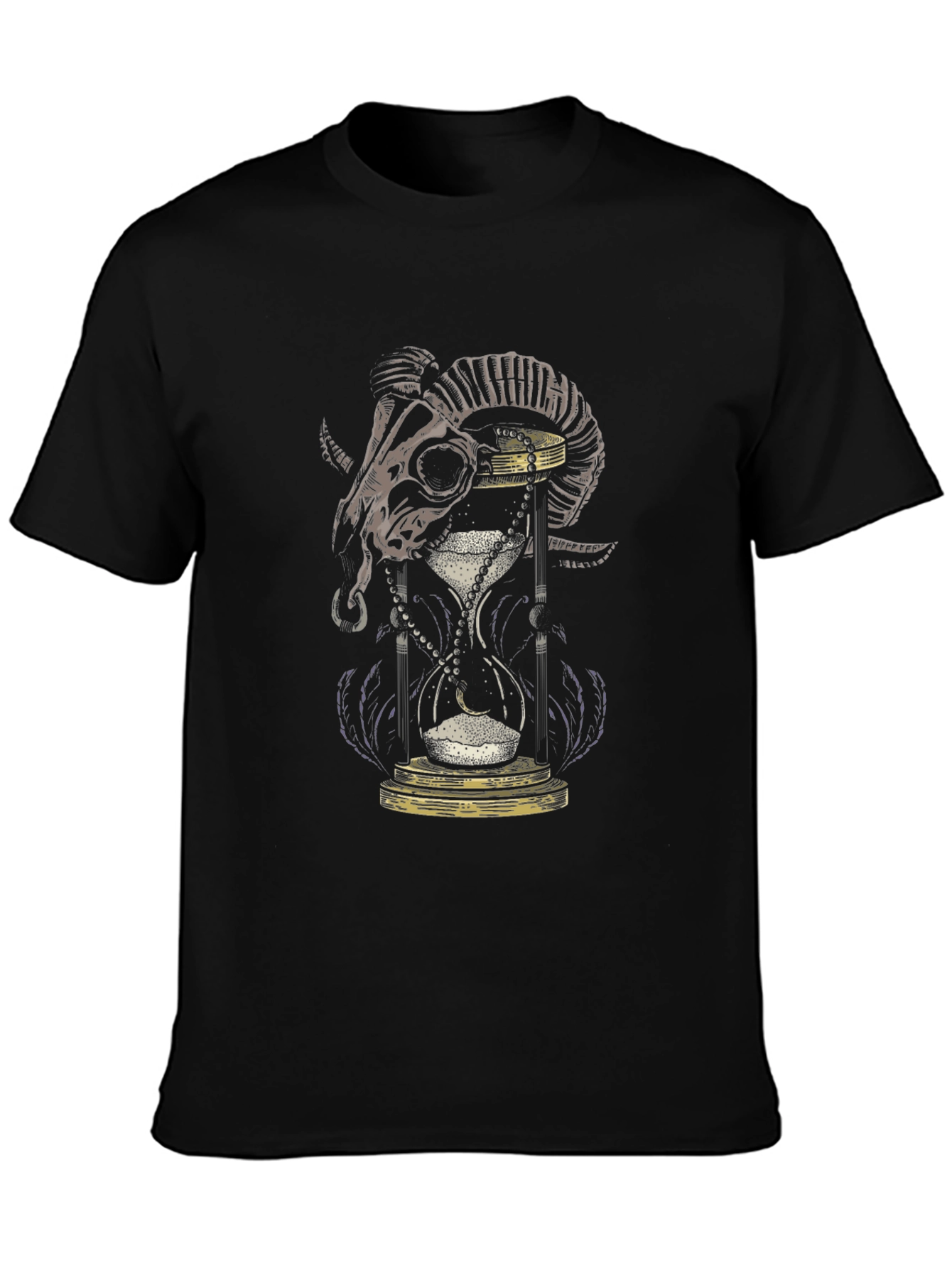 Skull & Hourglass Graphic Tee - Limited Edition