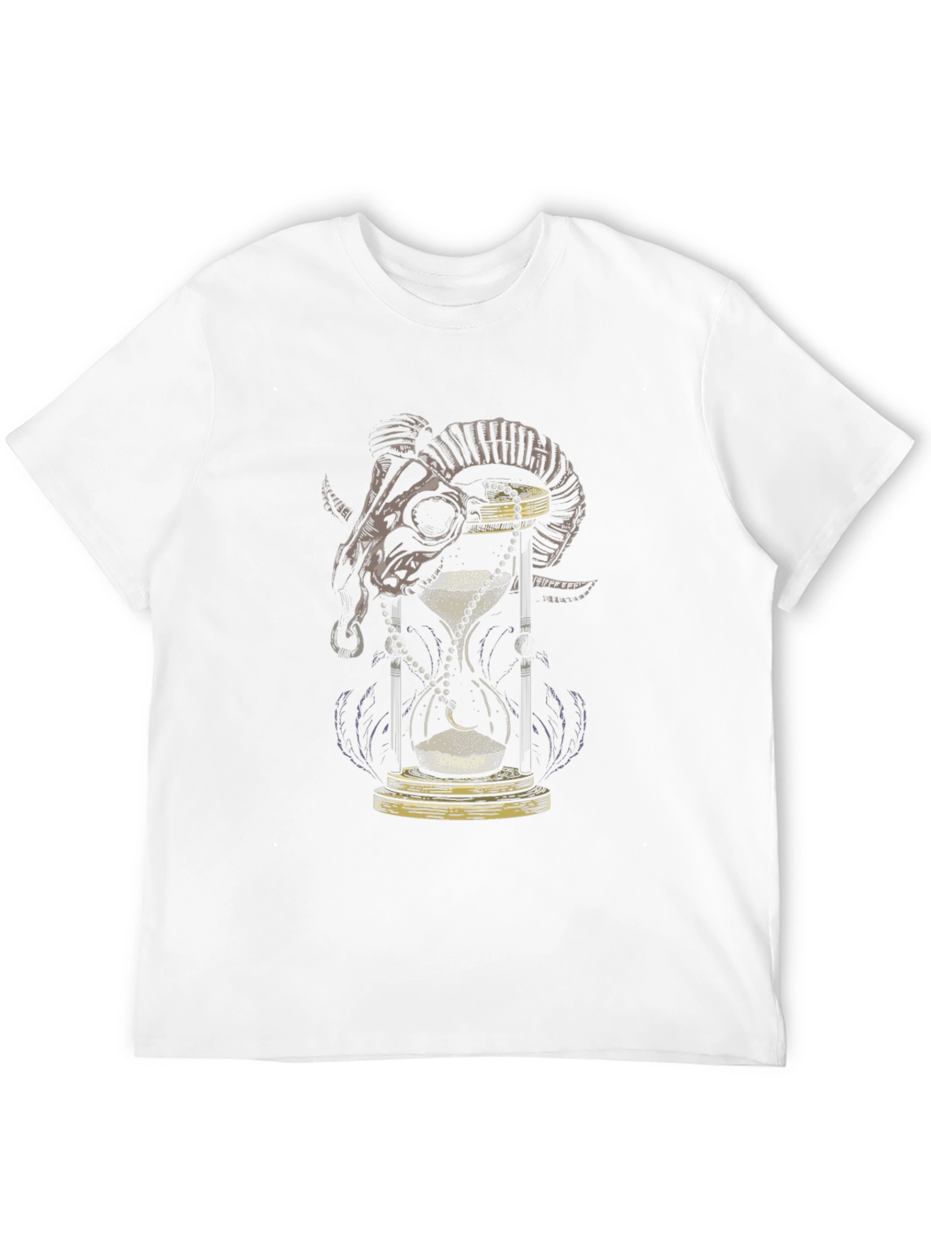 Skull & Hourglass Graphic Tee - Limited Edition