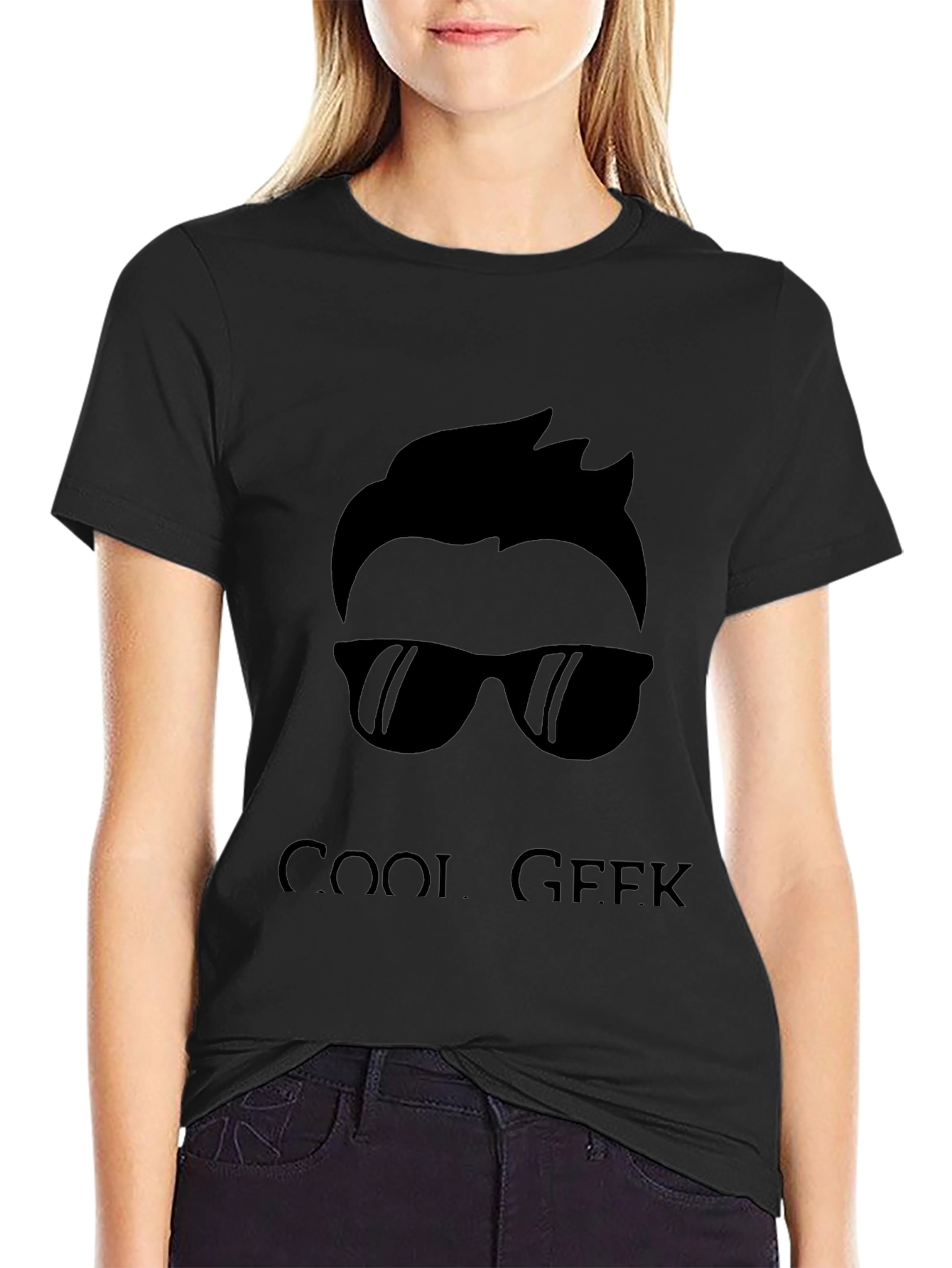 Cool Geek Black T-Shirt