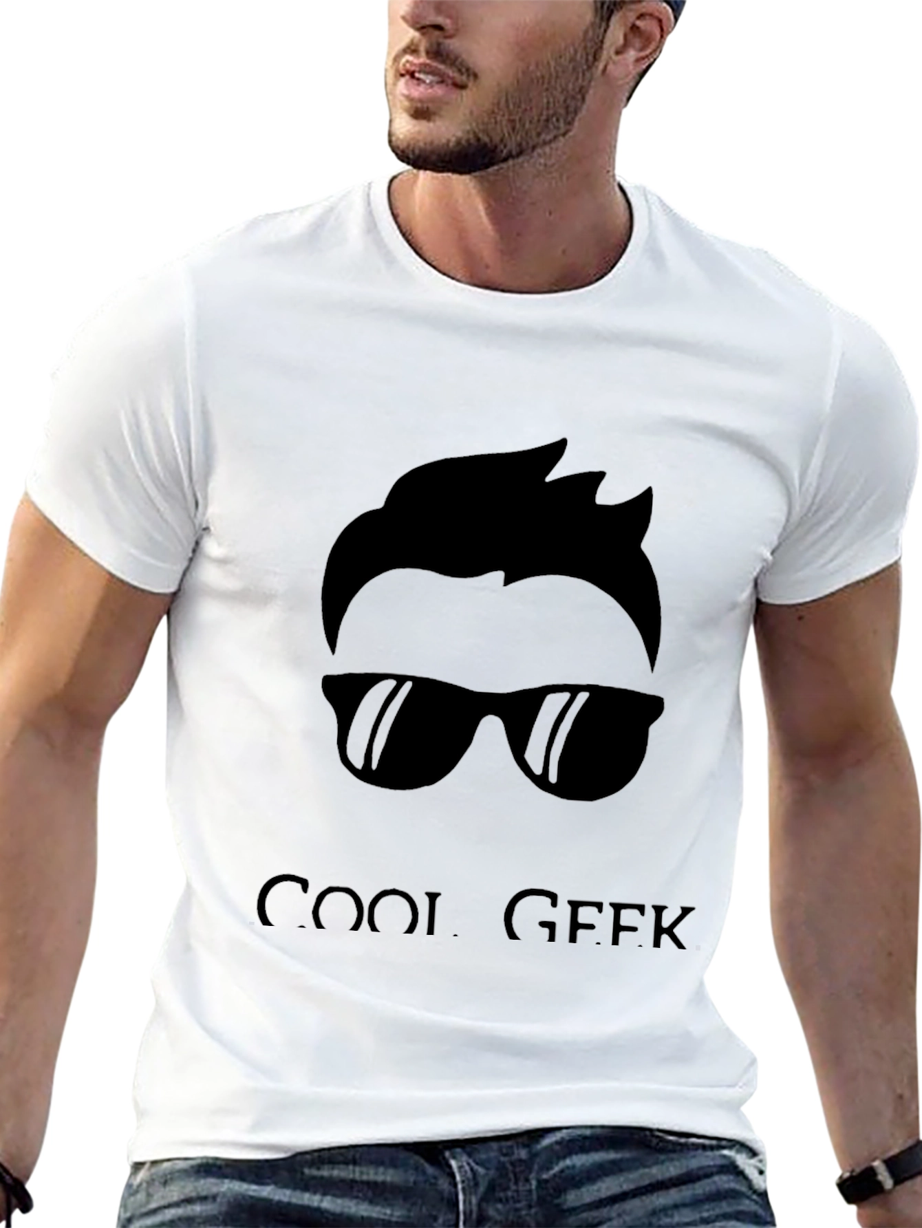 Cool Geek Black T-Shirt