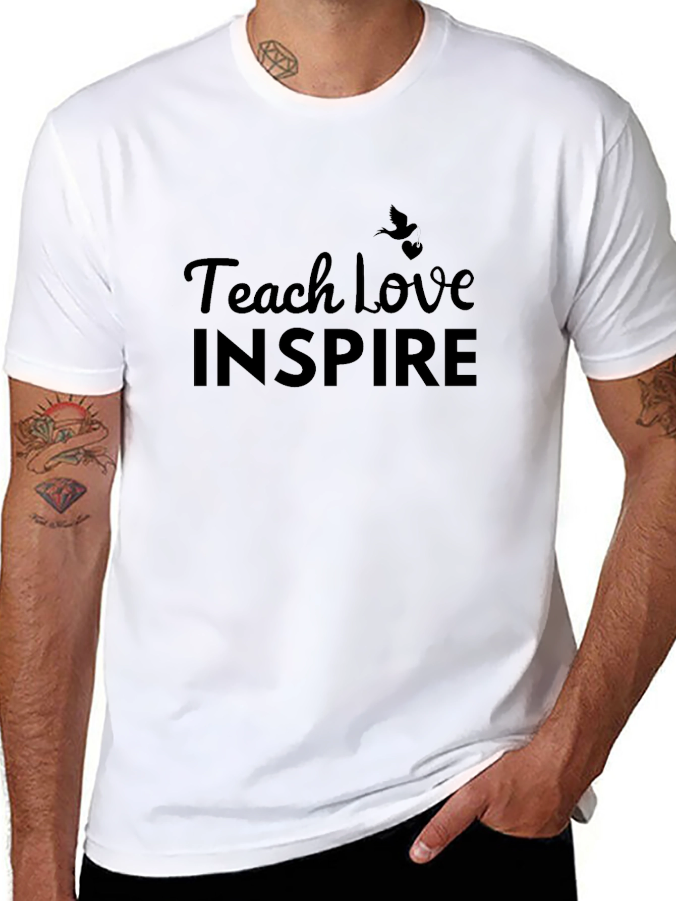 Teach Love Inspire Graphic T-Shirt