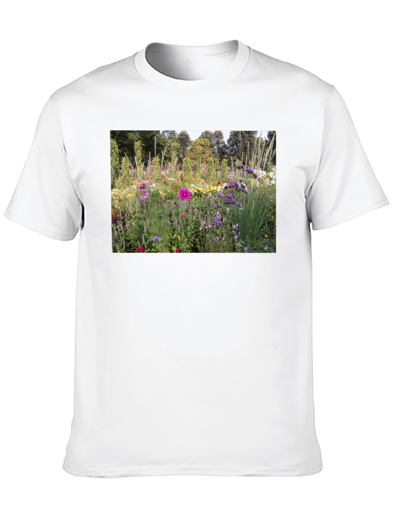 Floral Garden T-Shirt: Nature Inspired Design