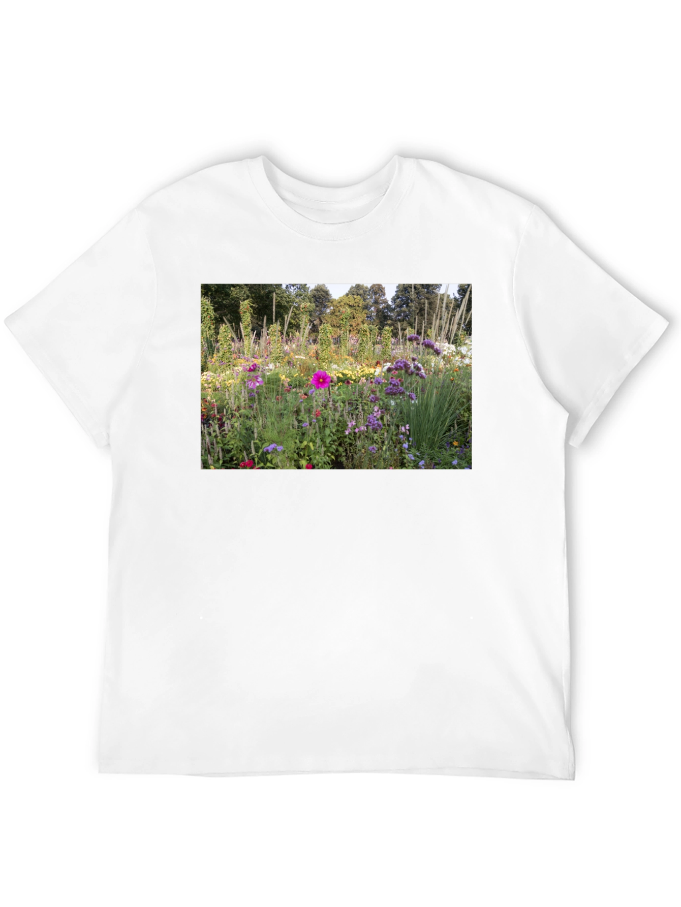 Floral Garden T-Shirt: Nature Inspired Design