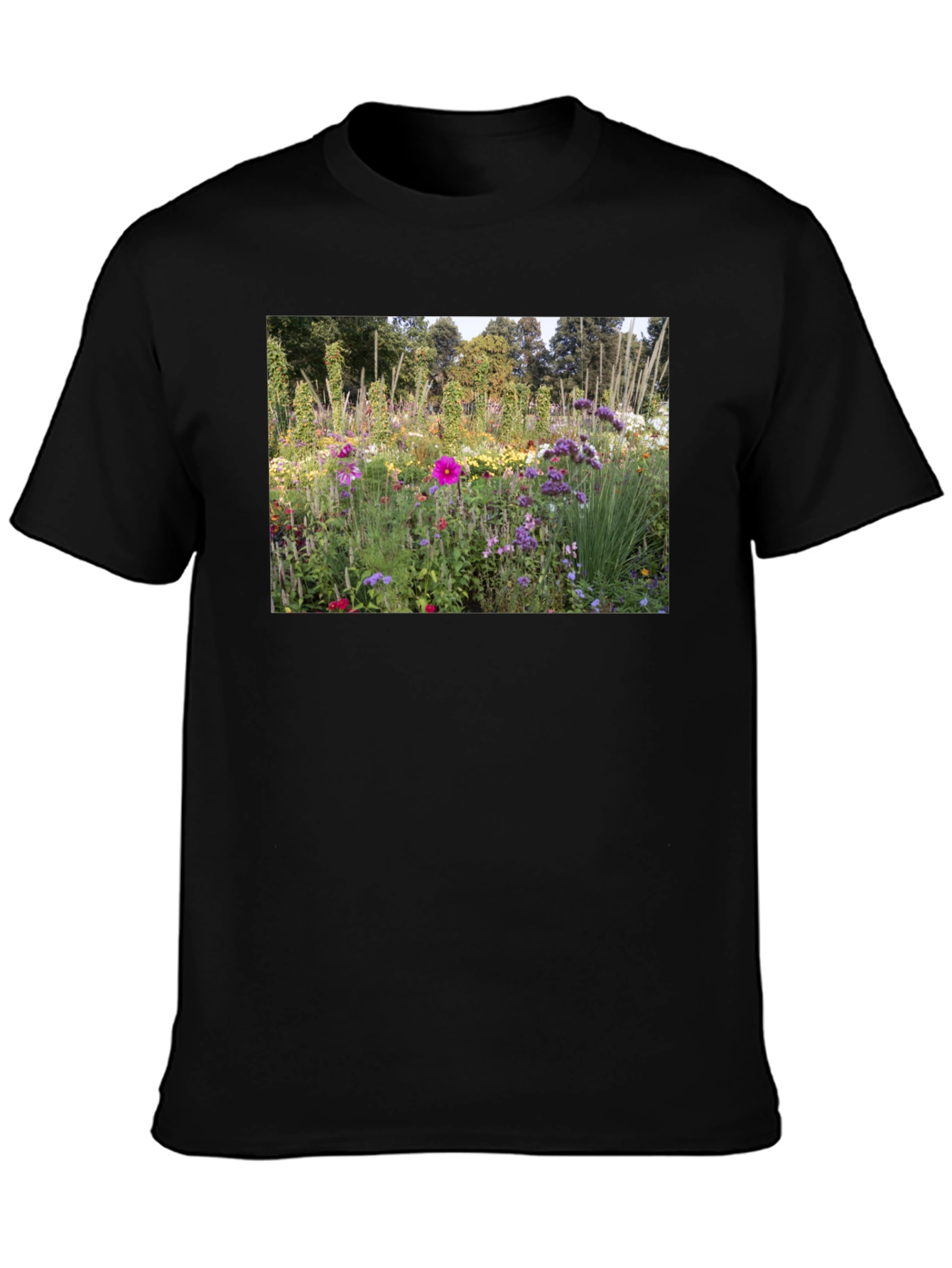 Floral Garden T-Shirt: Nature Inspired Design