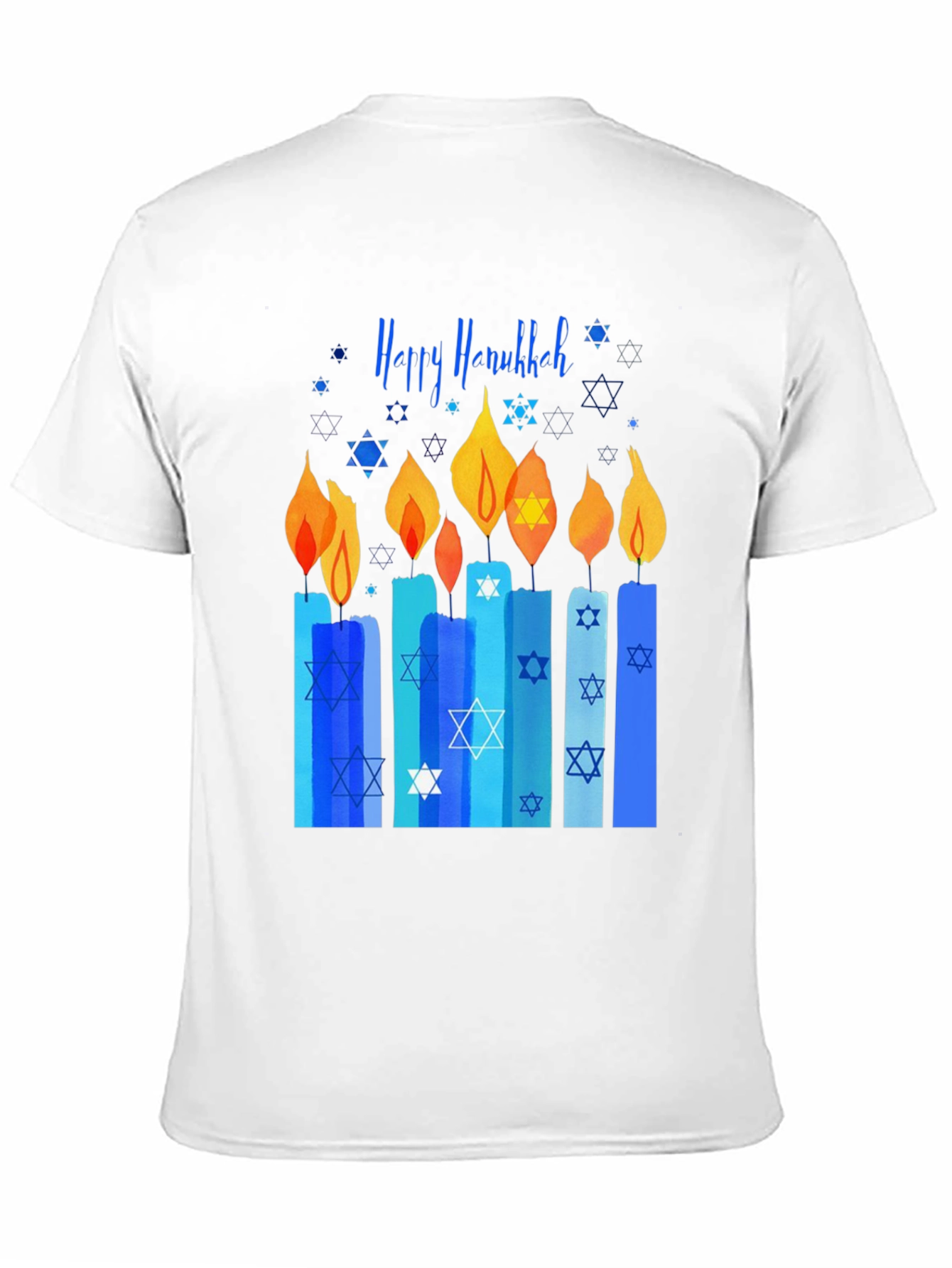 Happy Hanukkah Menorah T-Shirt