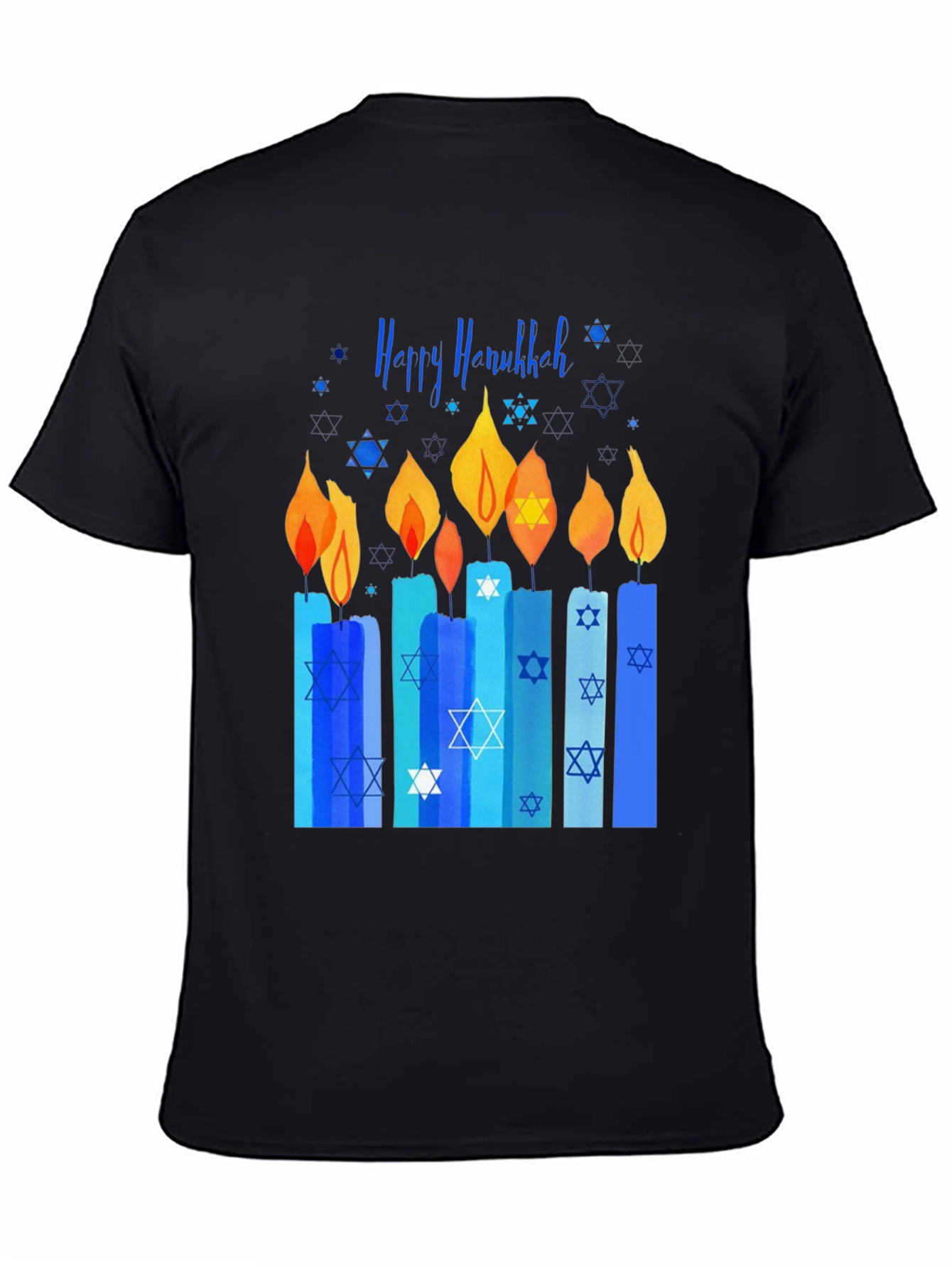 Happy Hanukkah Menorah T-Shirt
