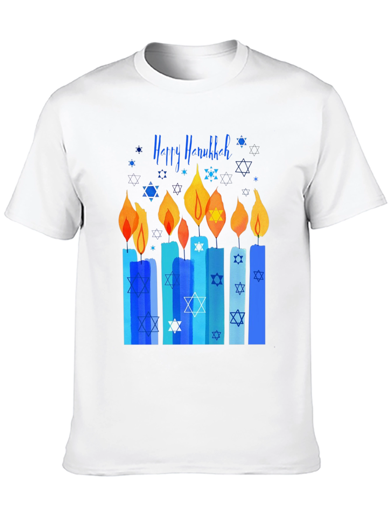 Happy Hanukkah Menorah T-Shirt
